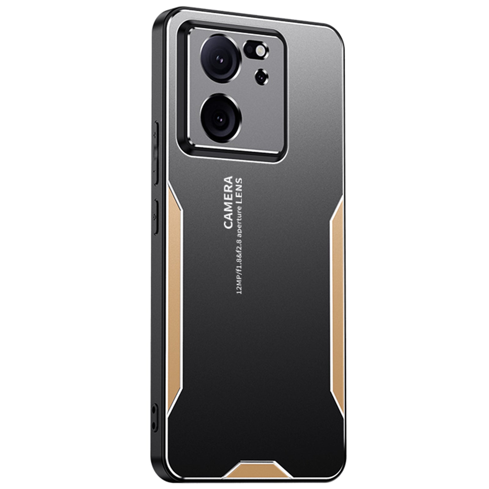 For Xiaomi Redmi K60 Ultra Phone Case Drop-proof Metal+TPU+PC - Red