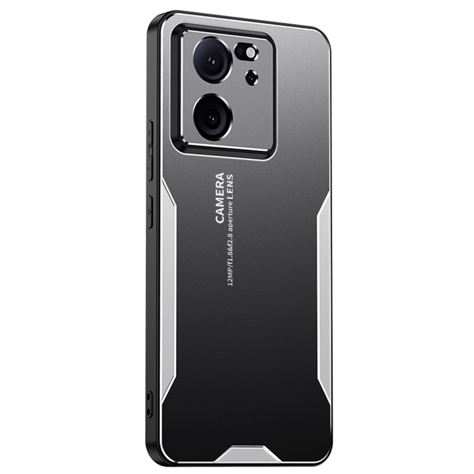 For Xiaomi Redmi K60 Ultra Phone Case Drop-proof Metal+TPU+PC - Red