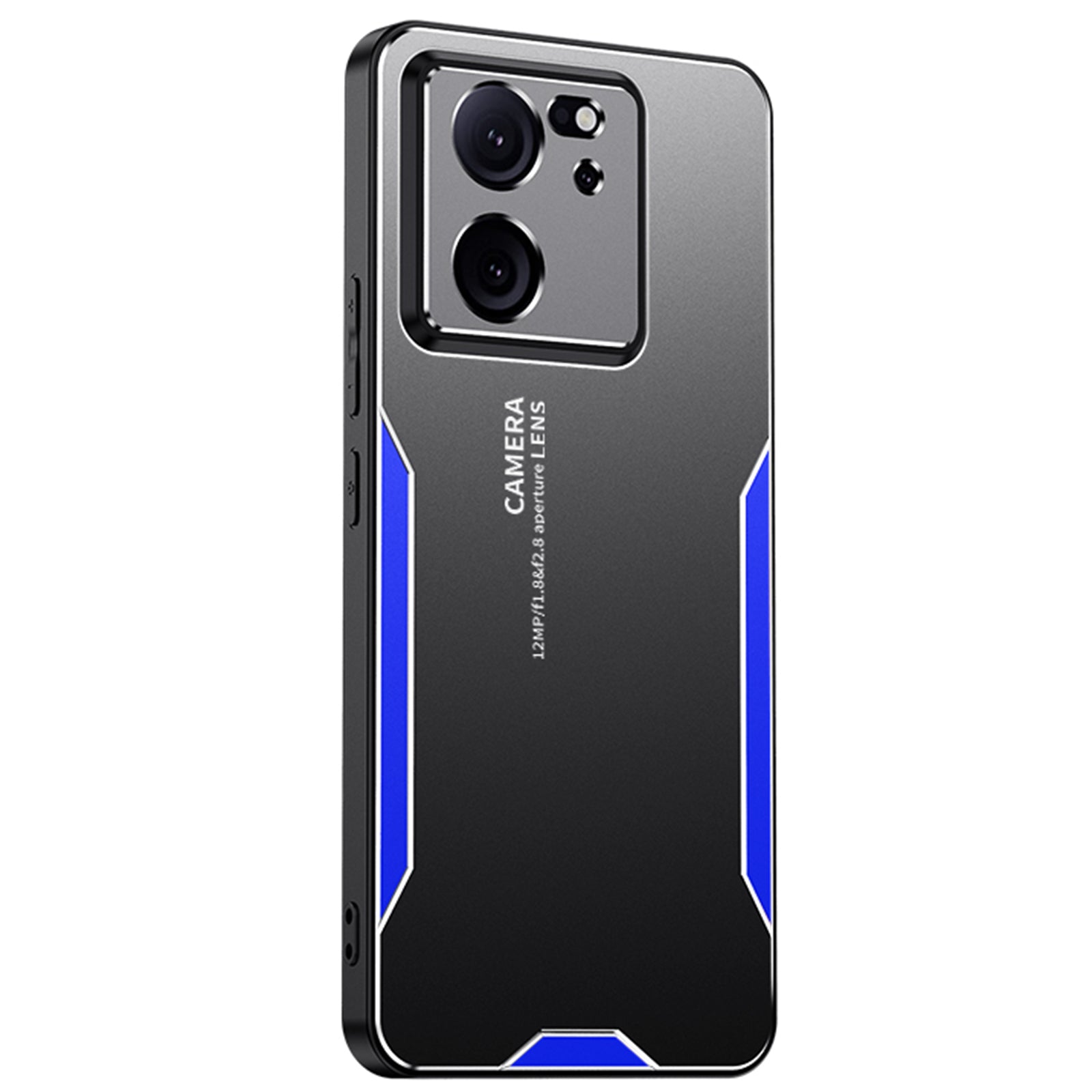 For Xiaomi Redmi K60 Ultra Phone Case Drop-proof Metal+TPU+PC - Red