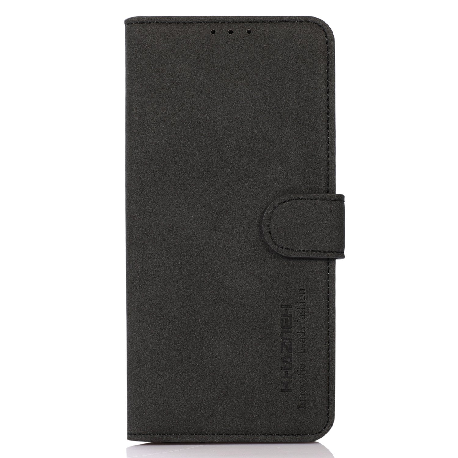 KHAZNEH For Samsung Galaxy Xcover7 Wallet Case Stand Leather Phone Cover - Black