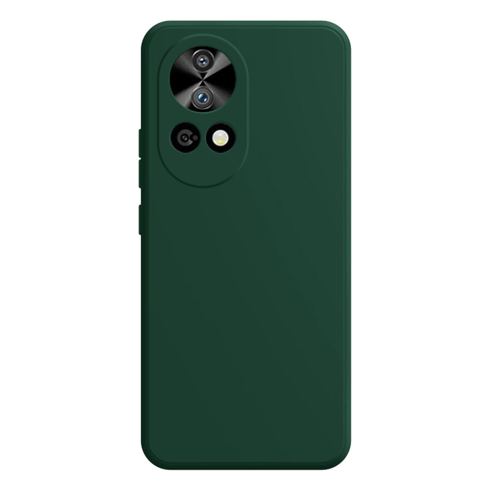 For Huawei nova 12 5G TPU Case Straight Edge Protective Phone Cover - Black