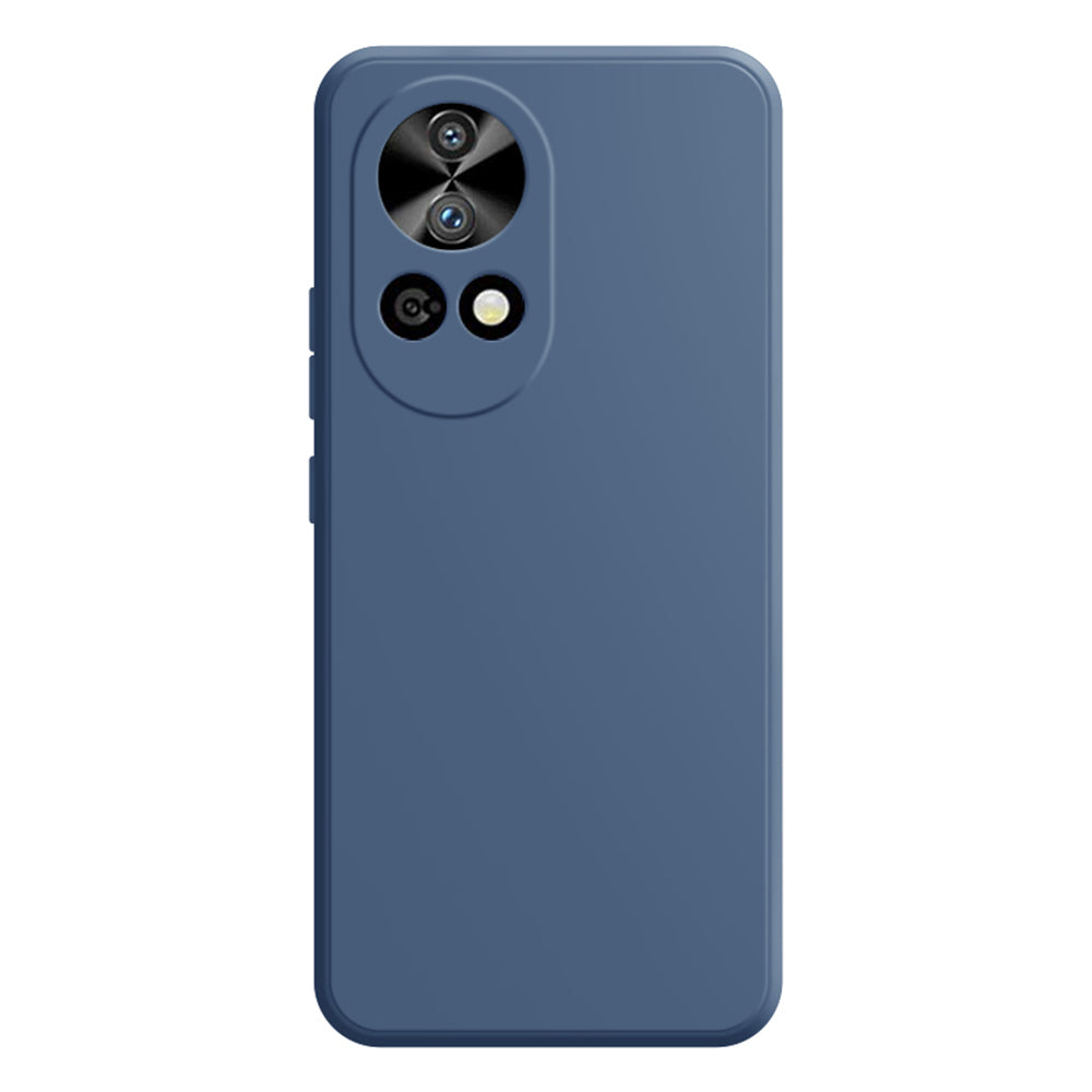For Huawei nova 12 5G TPU Case Straight Edge Protective Phone Cover - Black