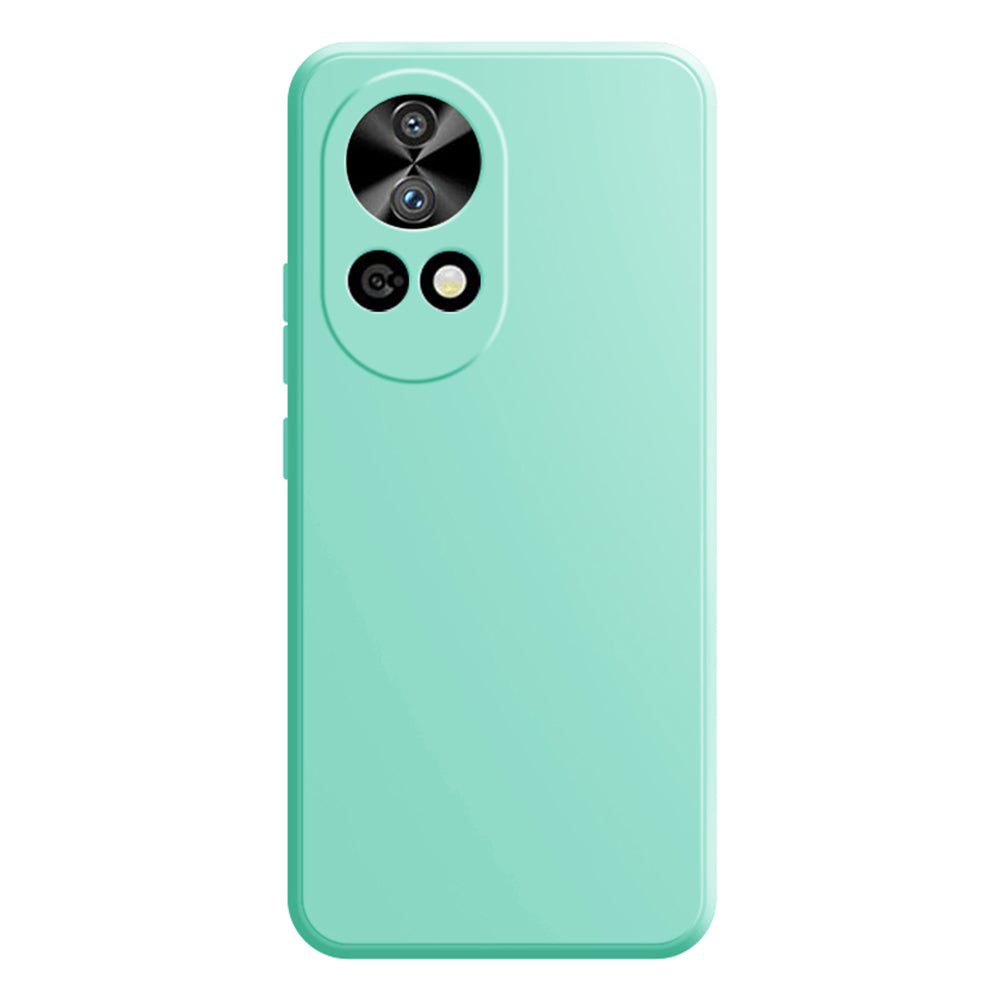 For Huawei nova 12 5G TPU Case Straight Edge Protective Phone Cover - Black