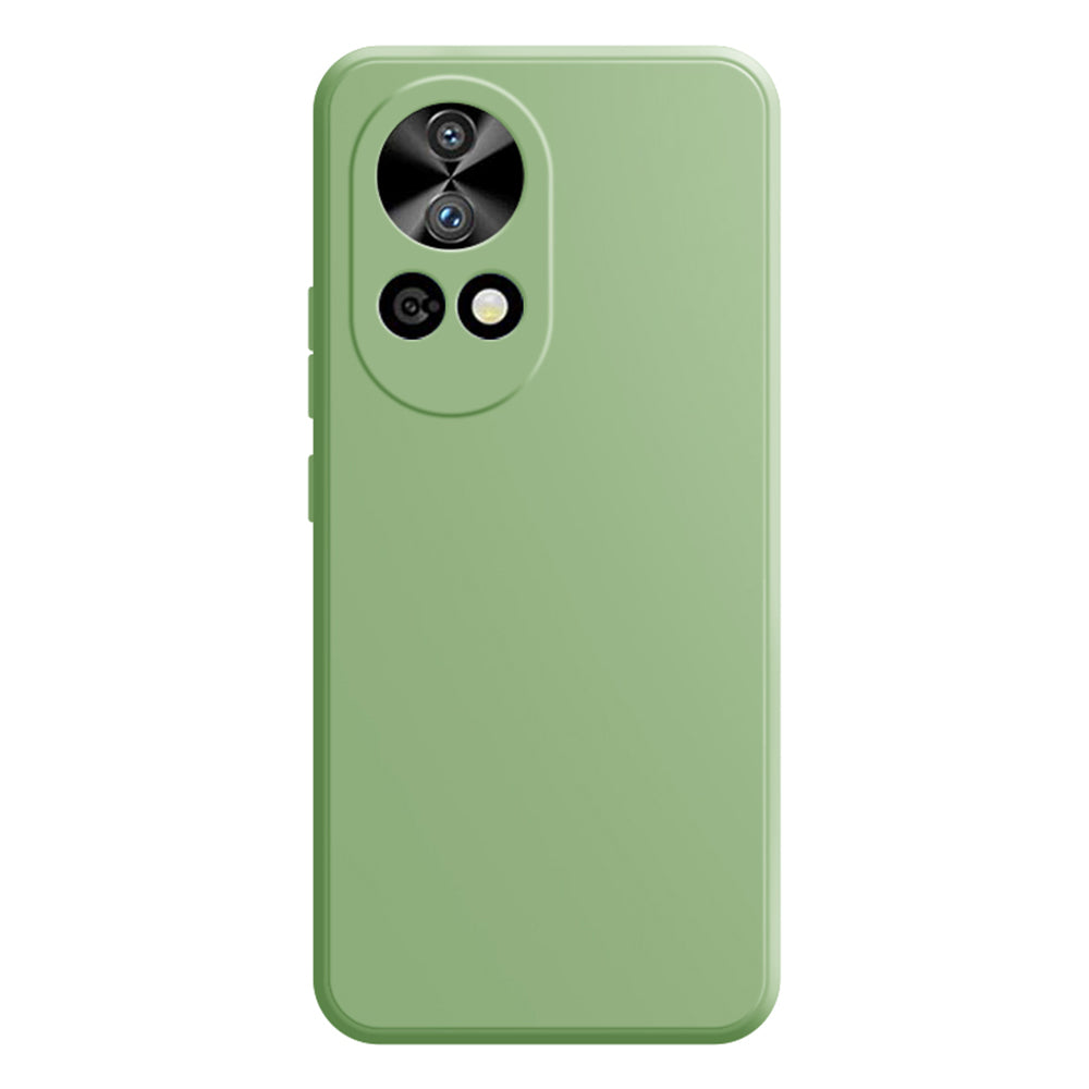 For Huawei nova 12 5G TPU Case Straight Edge Protective Phone Cover - Black