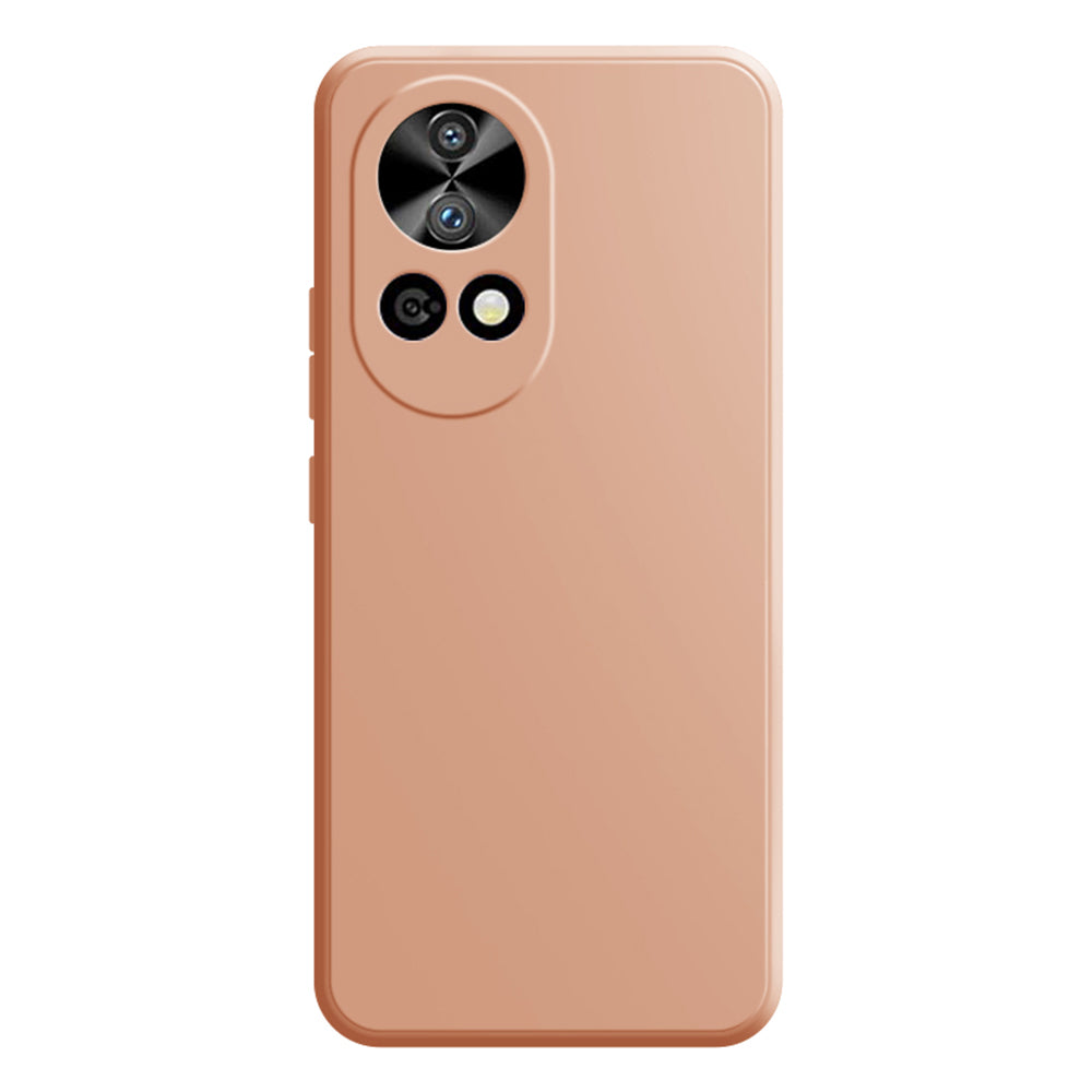 For Huawei nova 12 5G TPU Case Straight Edge Protective Phone Cover - Black