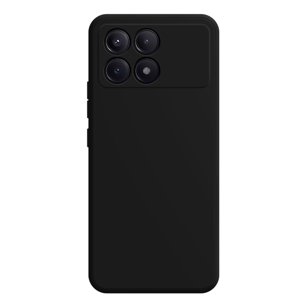 For Xiaomi Redmi K70 5G / K70 Pro 5G Slim Case Straight Edge Anti-Drop TPU Phone Protector - Black