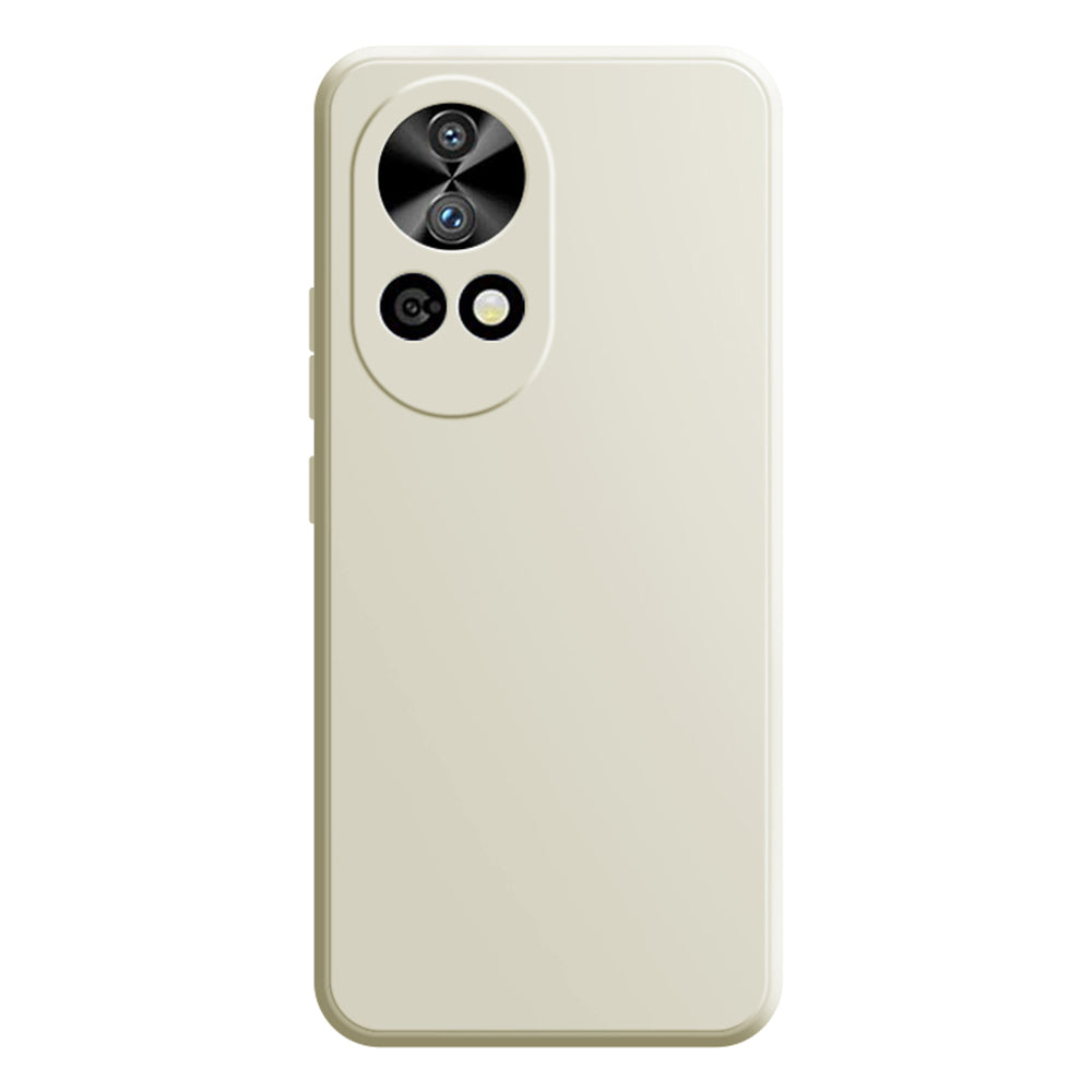 For Huawei nova 12 Pro 5G / nova 12 Ultra 5G TPU Case Rubberized Phone Cover with Straight Edge - Black