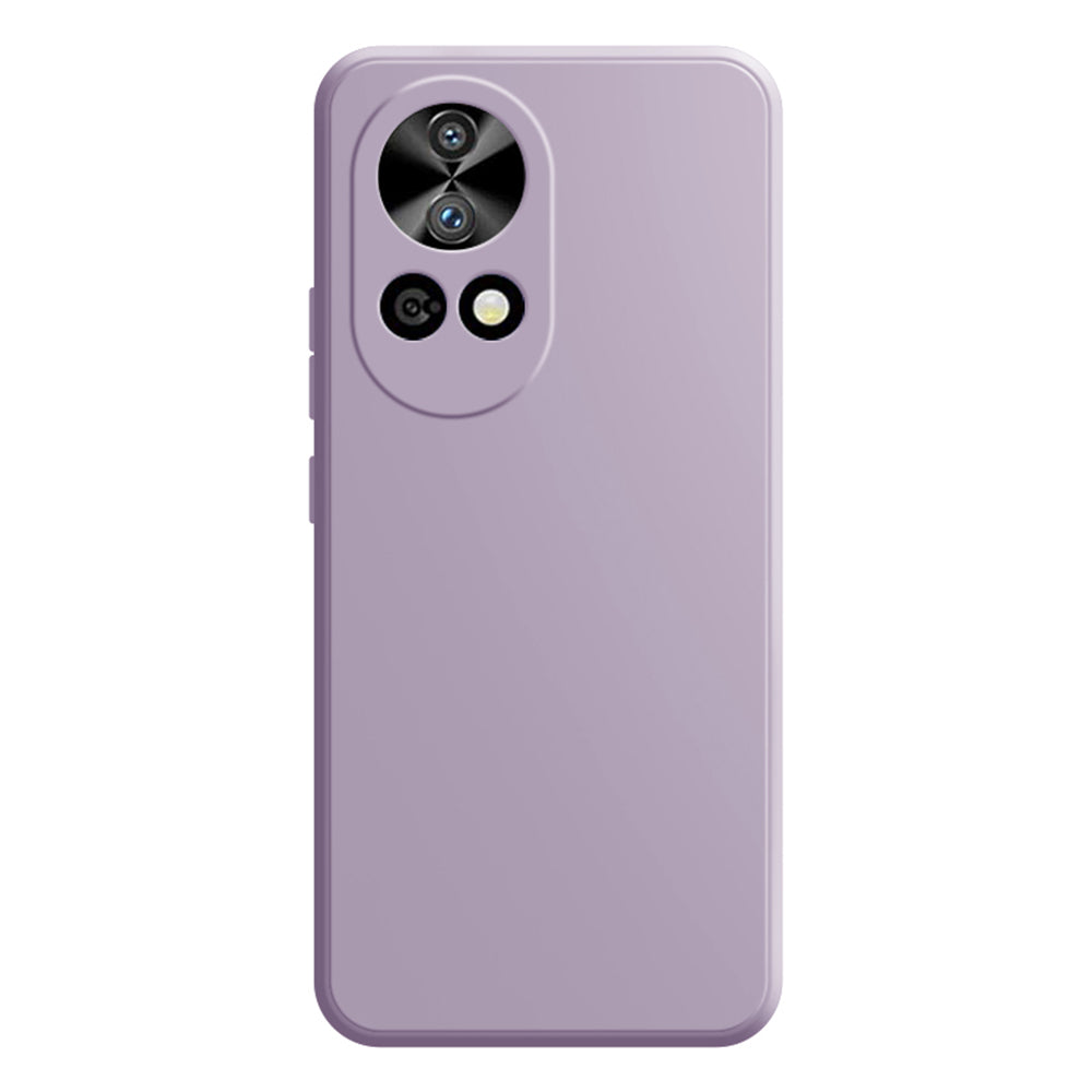 For Huawei nova 12 Pro 5G / nova 12 Ultra 5G TPU Case Rubberized Phone Cover with Straight Edge - Black