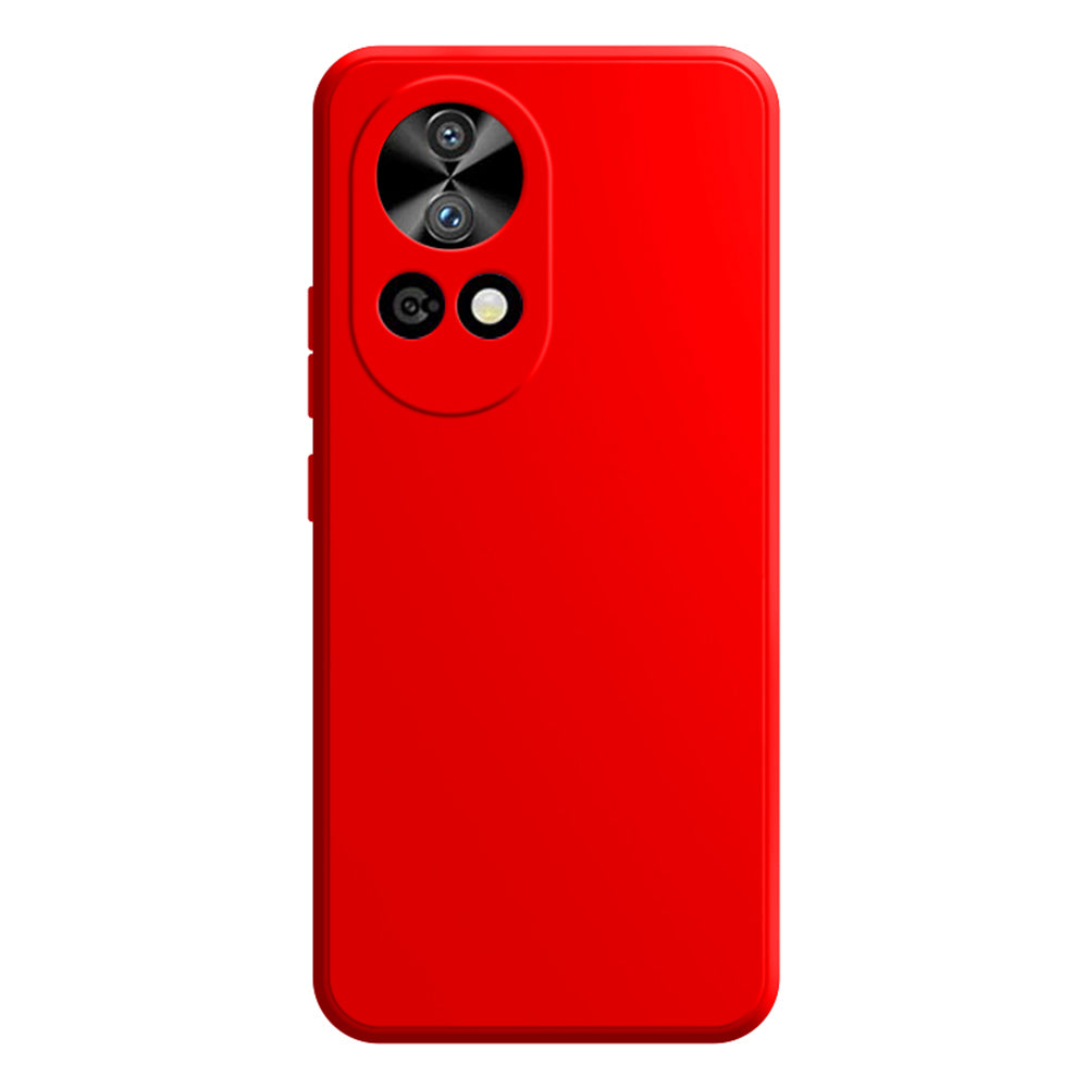 For Huawei nova 12 Pro 5G / nova 12 Ultra 5G TPU Case Rubberized Phone Cover with Straight Edge - Black