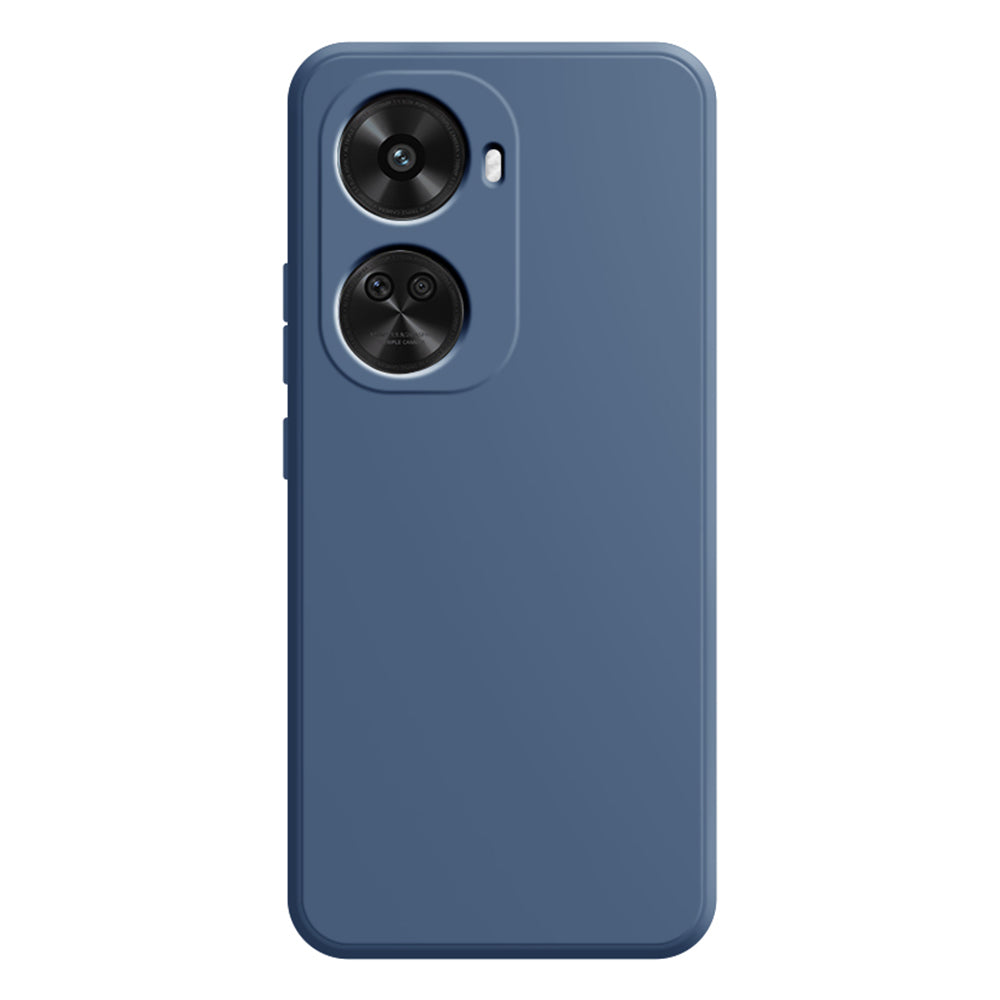 For Huawei nova 11 SE / nova 12 SE 4G Protective Case Straight Edge Rubberized TPU Phone Cover - Black