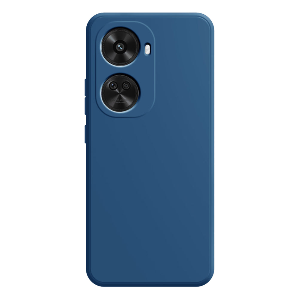 For Huawei nova 11 SE / nova 12 SE 4G Protective Case Straight Edge Rubberized TPU Phone Cover - Black