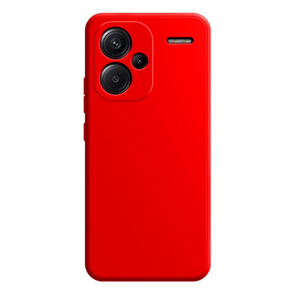 For Xiaomi Redmi Note 13 Pro+ 5G TPU Case Straight Edge Protection Phone Cover - Black