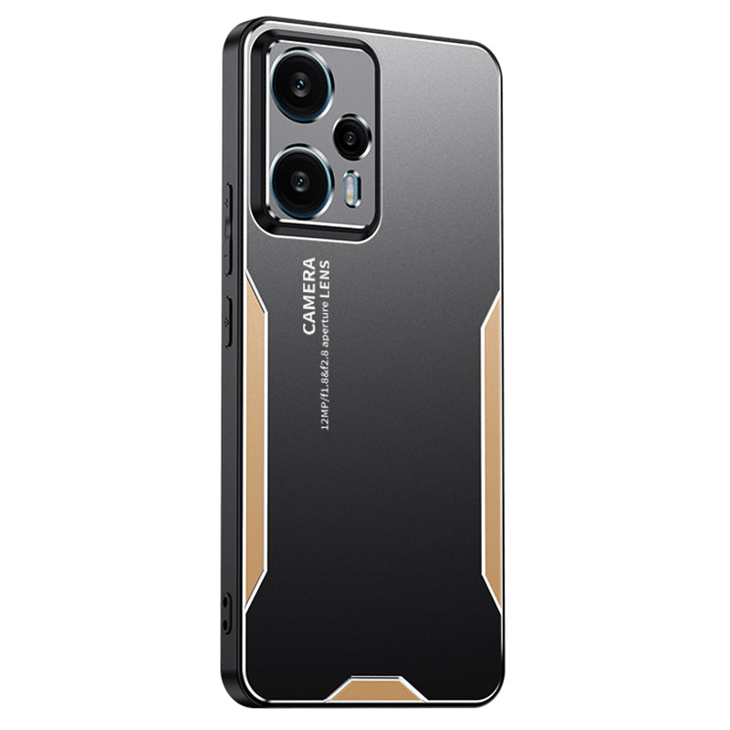 Phone Case for Xiaomi Redmi Note 11T Pro 5G / Note 11T Pro+ 5G / Poco X4 GT 5G / Redmi K50i 5G Matte Cover - Gold