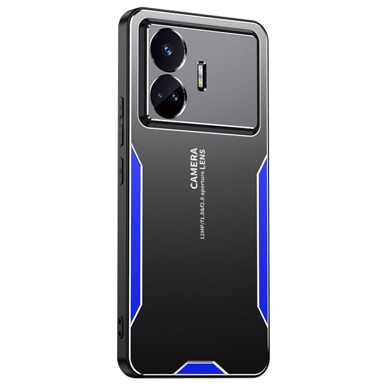 For Realme GT Neo5 SE 5G Matte Case Anti-drop Protective Phone Cover - Gold