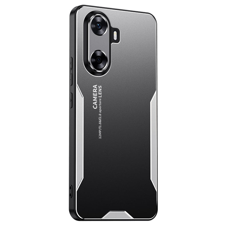 For Wiko Hi Enjoy 60s Matte Phone Case Aluminum Alloy Shockproof Dropproof Cover - Gold