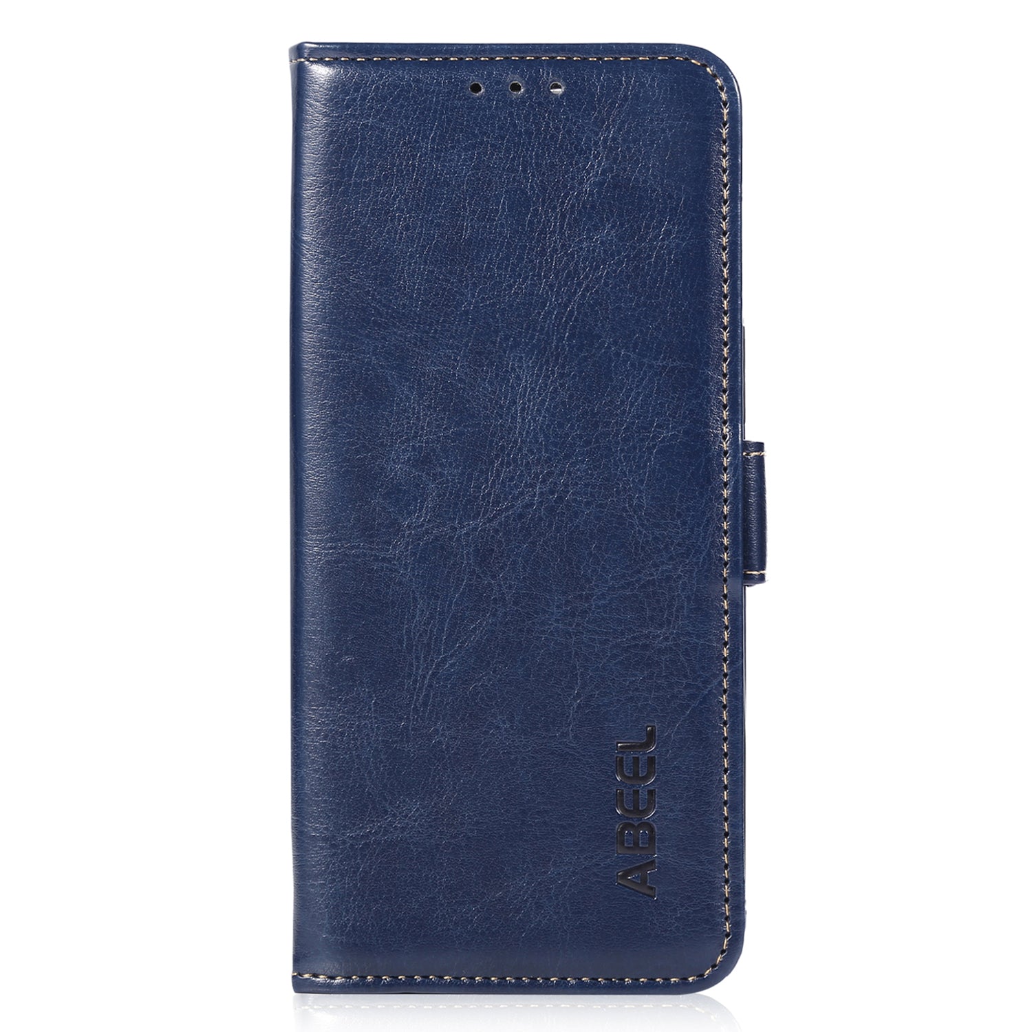 ABEEL For Xiaomi Redmi Note 13R Pro 5G Leather Case Wallet Cover Crazy Horse Texture - Blue