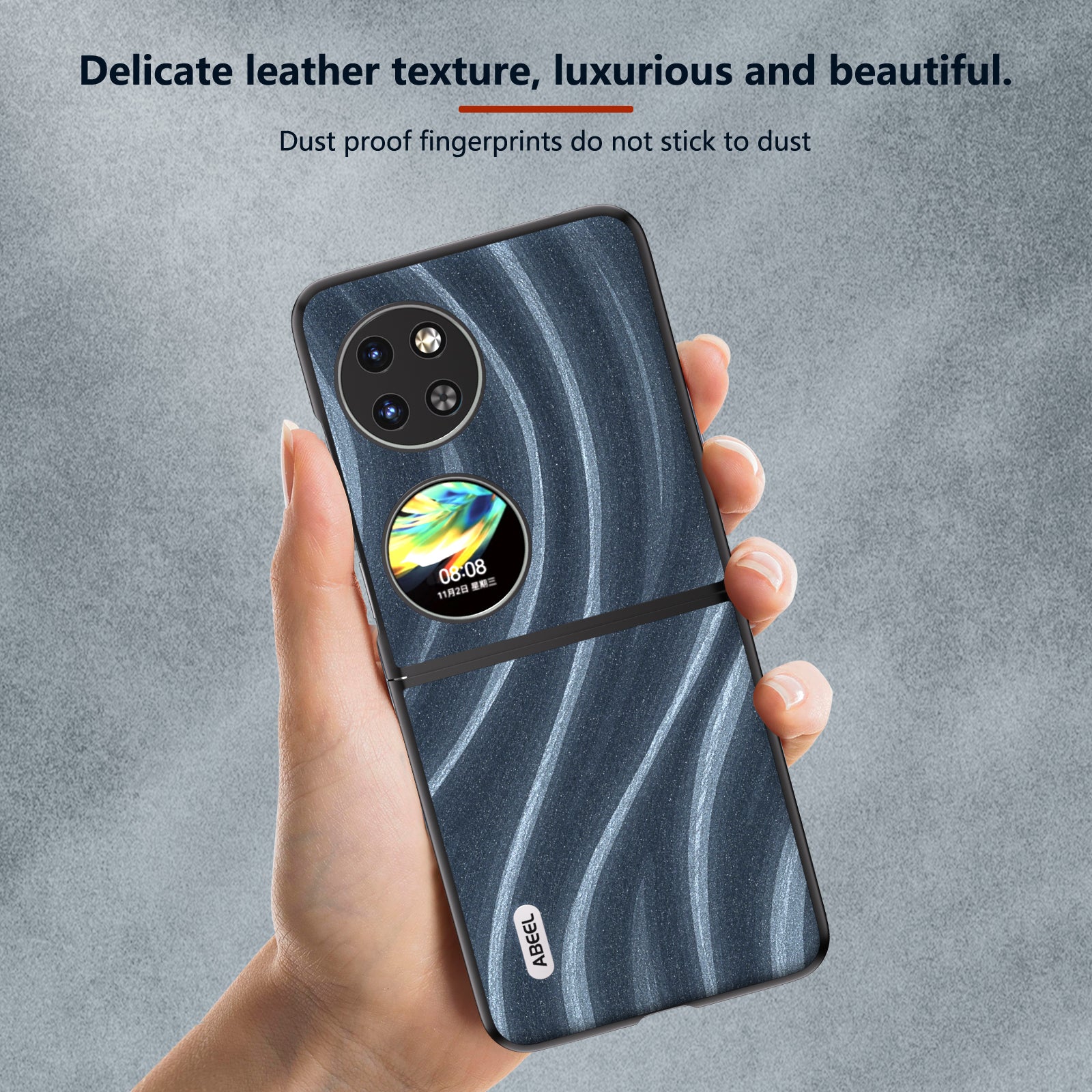 ABEEL Milky Way Series For Huawei Pocket 2 Phone Case Anti-Drop Protective Cover - Blue