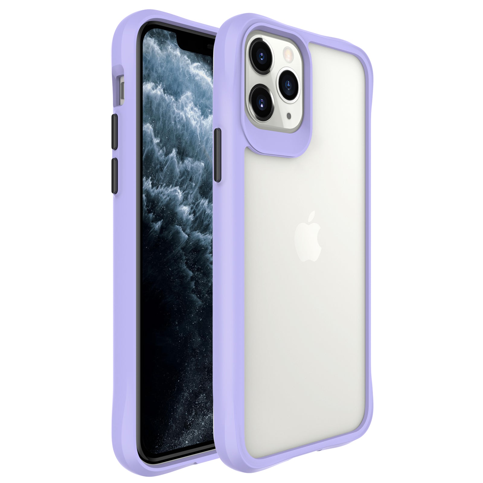 Combat X Mode Series for iPhone 11 Pro TPU+PC Cover Four Corner Scratch-resistant Smart Phone Case - Black