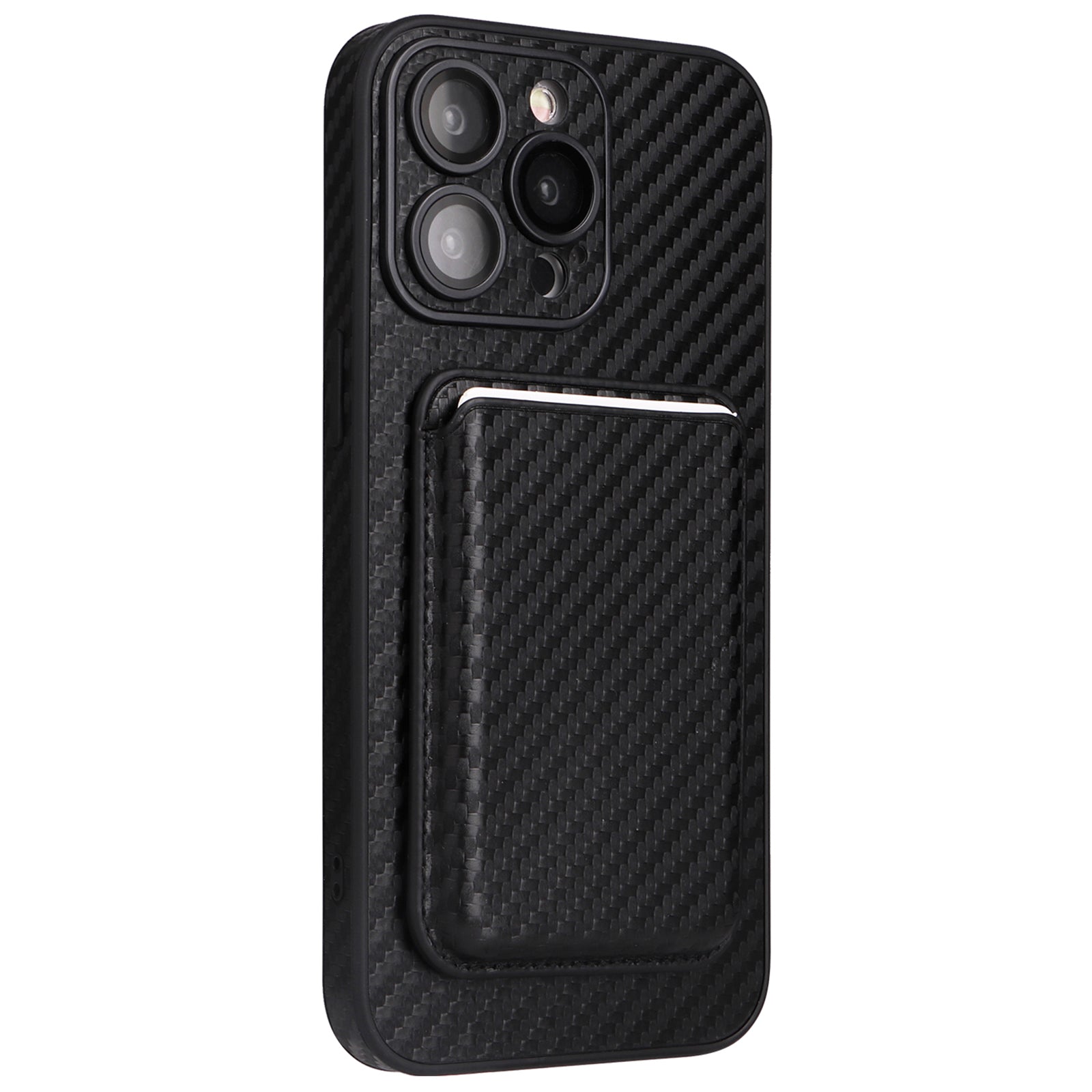 For iPhone 15 Pro Max Phone Case Compatible with MagSafe Detachable Card Holder