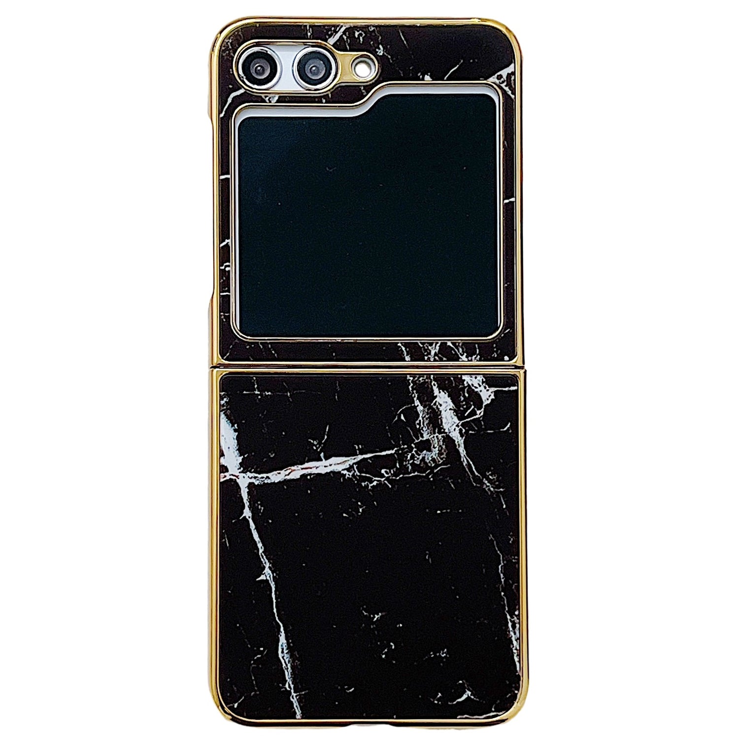 For Samsung Galaxy Z Flip 5G Phone Case Pattern Hard PC Cover Anti-Scratch - Style A