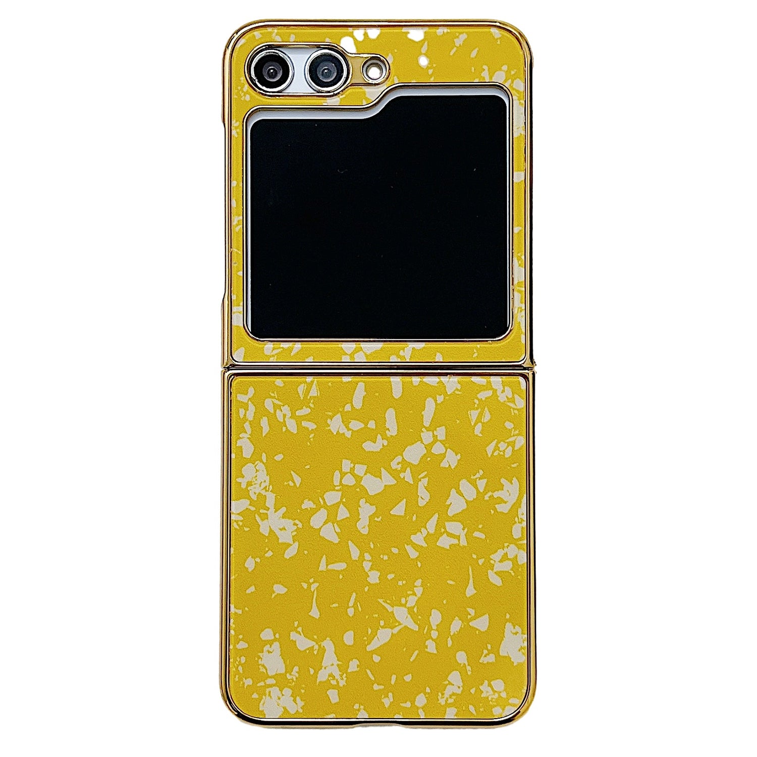 For Samsung Galaxy Z Flip 5G Phone Case Pattern Hard PC Cover Anti-Scratch - Style A