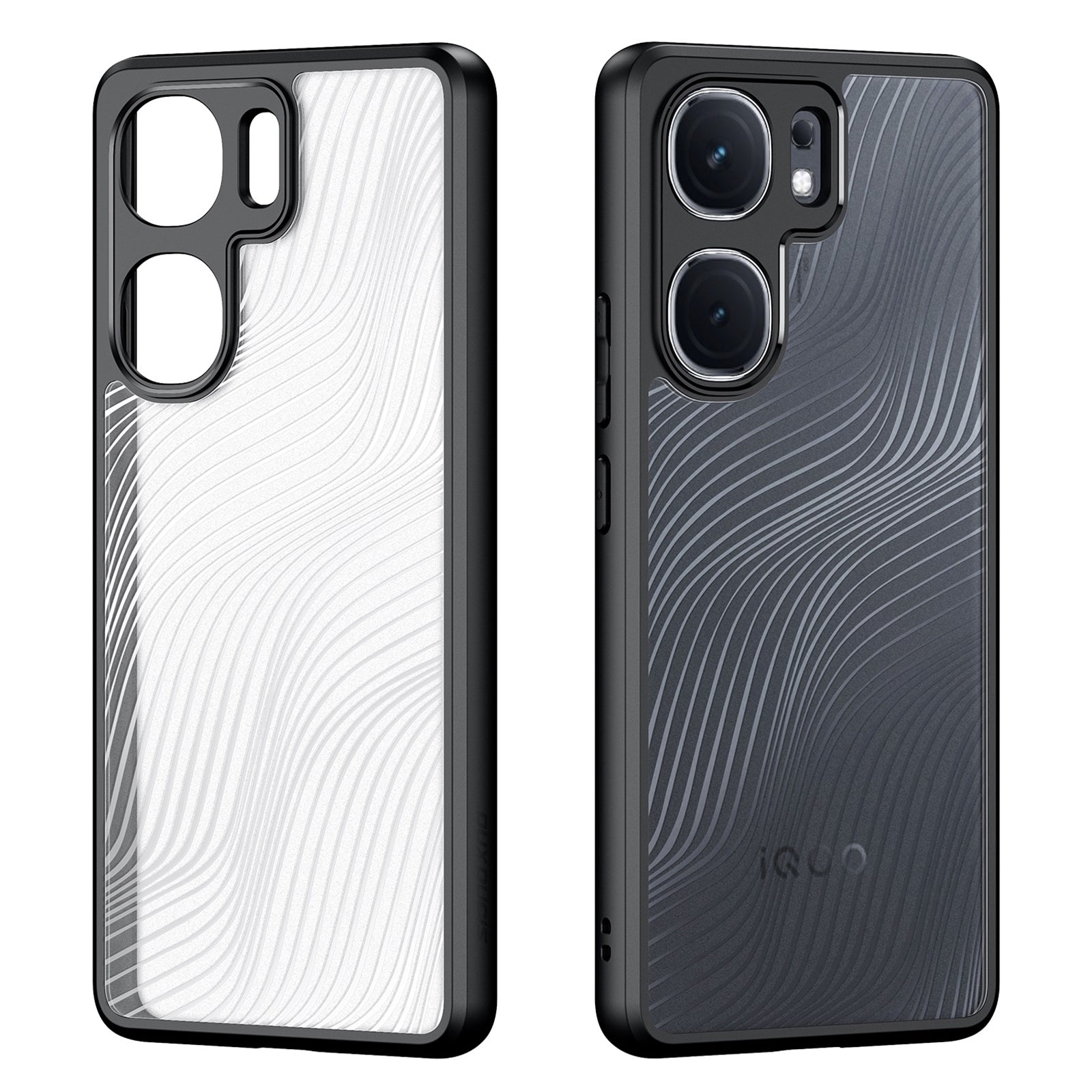 DUX DUCIS Aimo Series For vivo iQOO Neo9 5G / Neo9 Pro 5G Case Drop Tested PC+TPU Back Cover (REACH Certification) - Black