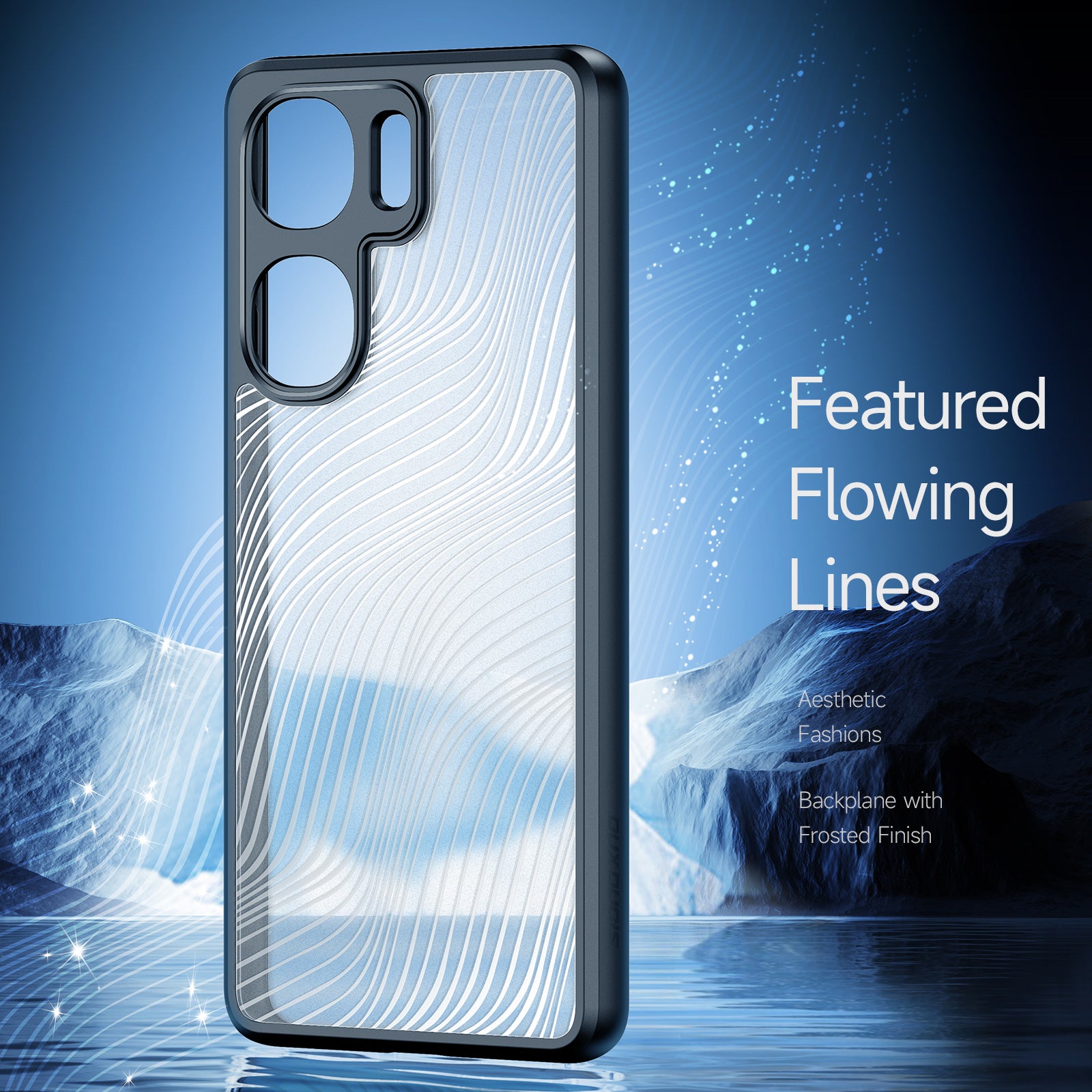 DUX DUCIS Aimo Series For vivo iQOO Neo9 5G / Neo9 Pro 5G Case Drop Tested PC+TPU Back Cover (REACH Certification) - Black