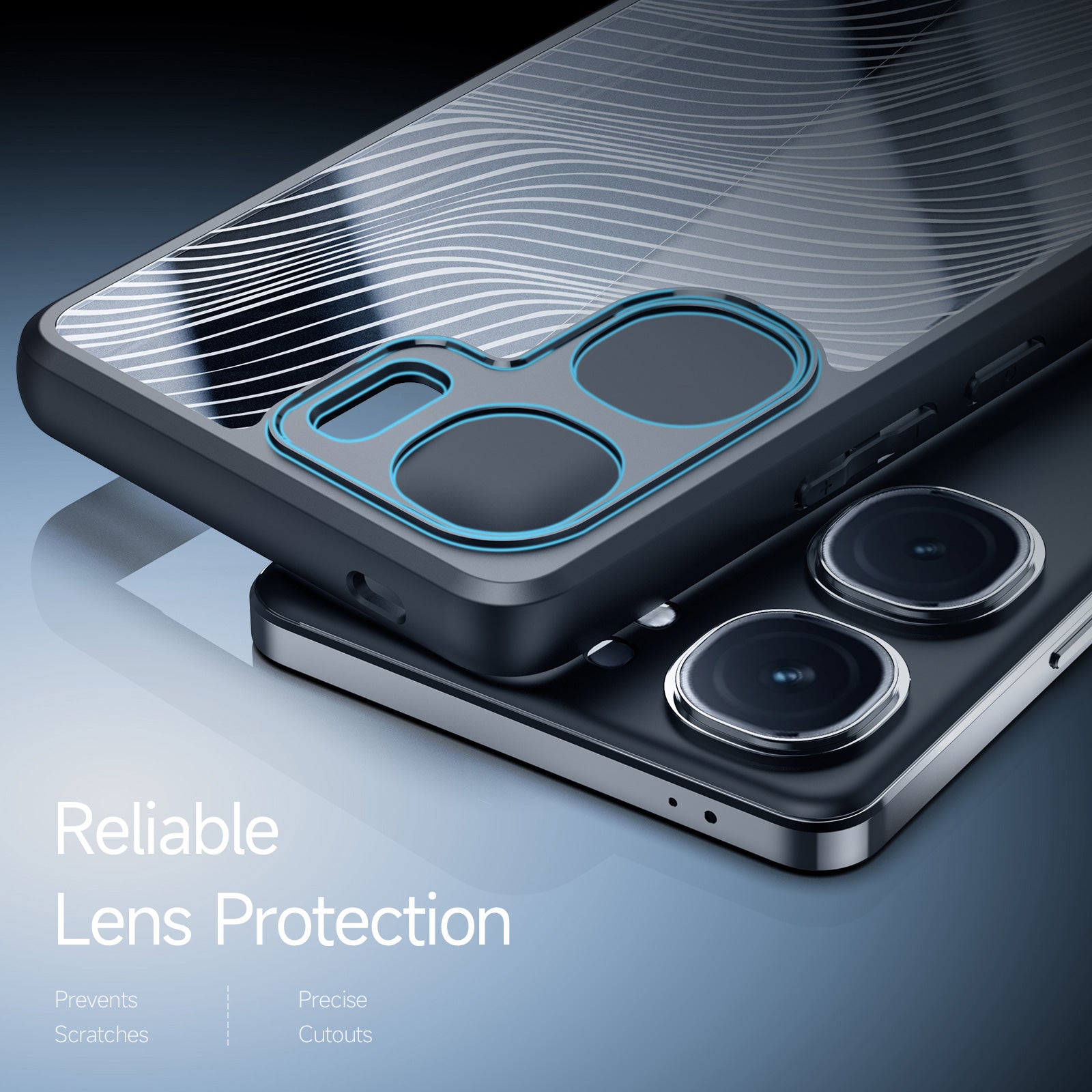 DUX DUCIS Aimo Series For vivo iQOO Neo9 5G / Neo9 Pro 5G Case Drop Tested PC+TPU Back Cover (REACH Certification) - Black