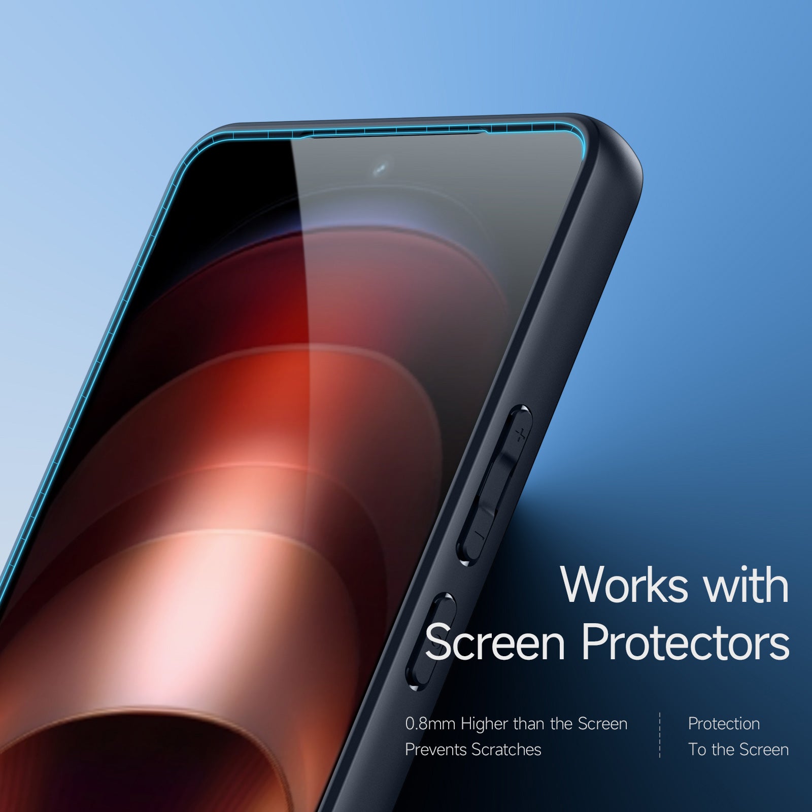 DUX DUCIS Aimo Series For vivo iQOO Neo9 5G / Neo9 Pro 5G Case Drop Tested PC+TPU Back Cover (REACH Certification) - Black