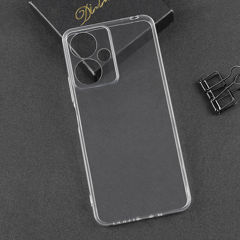For Xiaomi Redmi 13C 5G Phone Case Soft TPU Cover Precise Lens Cutout - Transparent