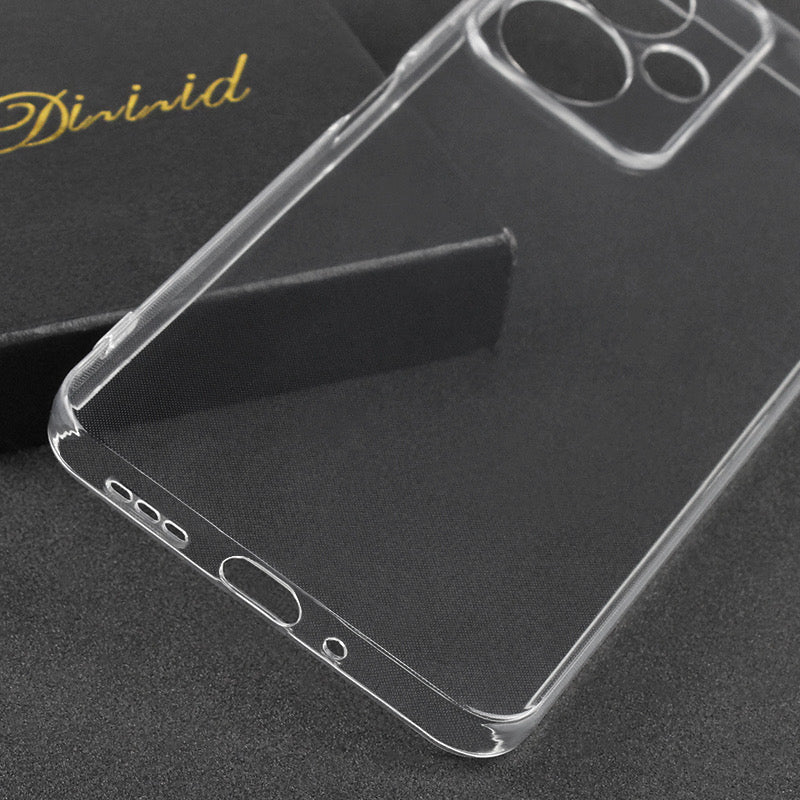 For Xiaomi Redmi 13C 5G Phone Case Soft TPU Cover Precise Lens Cutout - Transparent