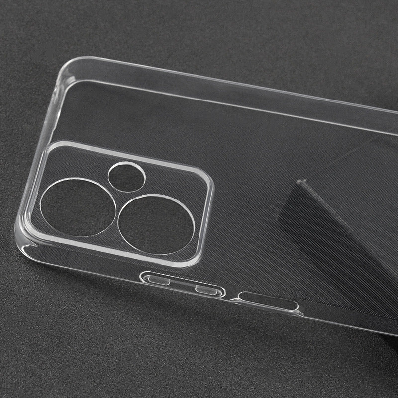 For Xiaomi Redmi 13C 5G Phone Case Soft TPU Cover Precise Lens Cutout - Transparent