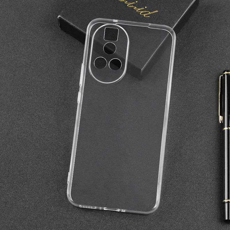 For Huawei nova 12 5G TPU Case Ultra Thin Phone Cover Precise Lens Cutout - Transparent