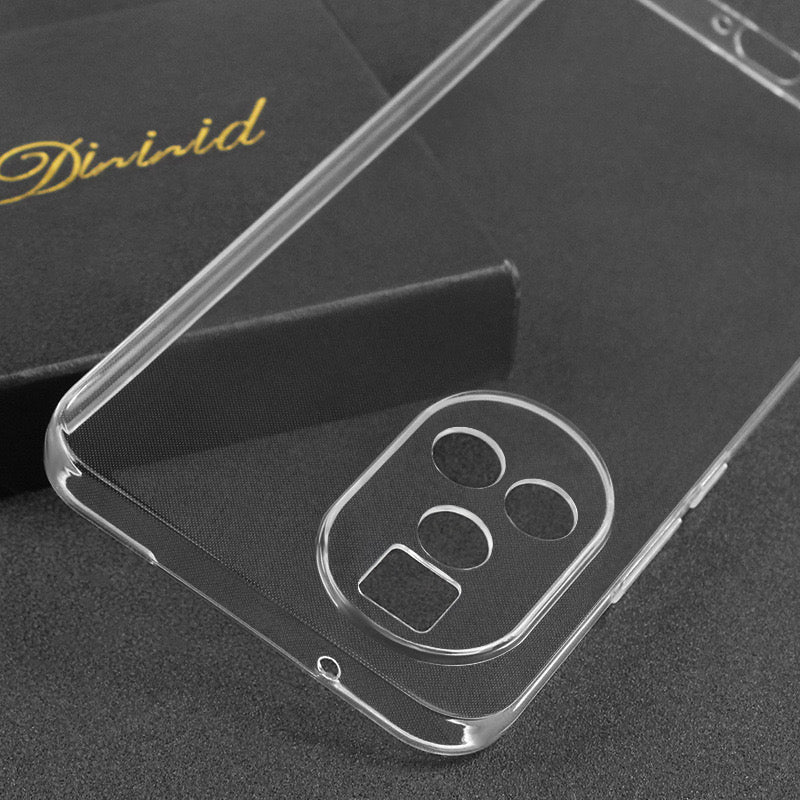 For Huawei nova 12 5G TPU Case Ultra Thin Phone Cover Precise Lens Cutout - Transparent
