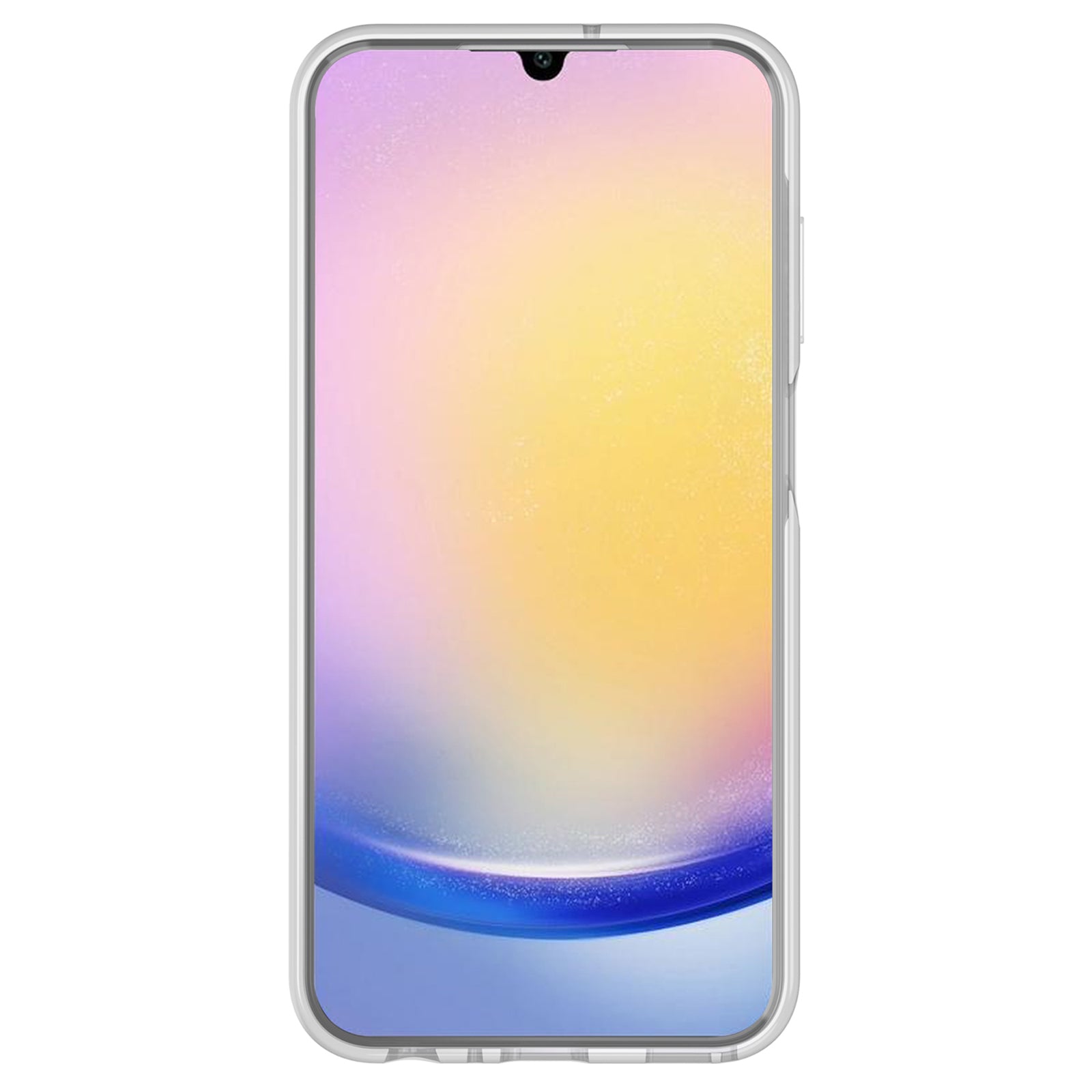 For Samsung Galaxy A15 5G Clear Case Hard PC + Soft TPU Hybrid Phone Cover