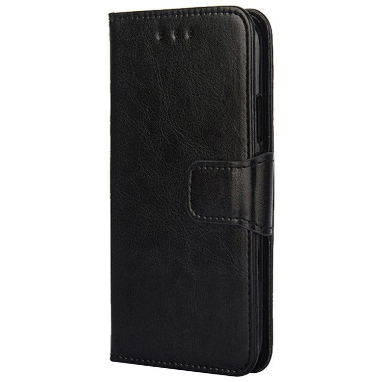 For Honor Play 50 Plus 5G / Play 8T 5G / X7b 4G / 90 Smart Phone Case Leather Cover Wallet Card Slots - Black