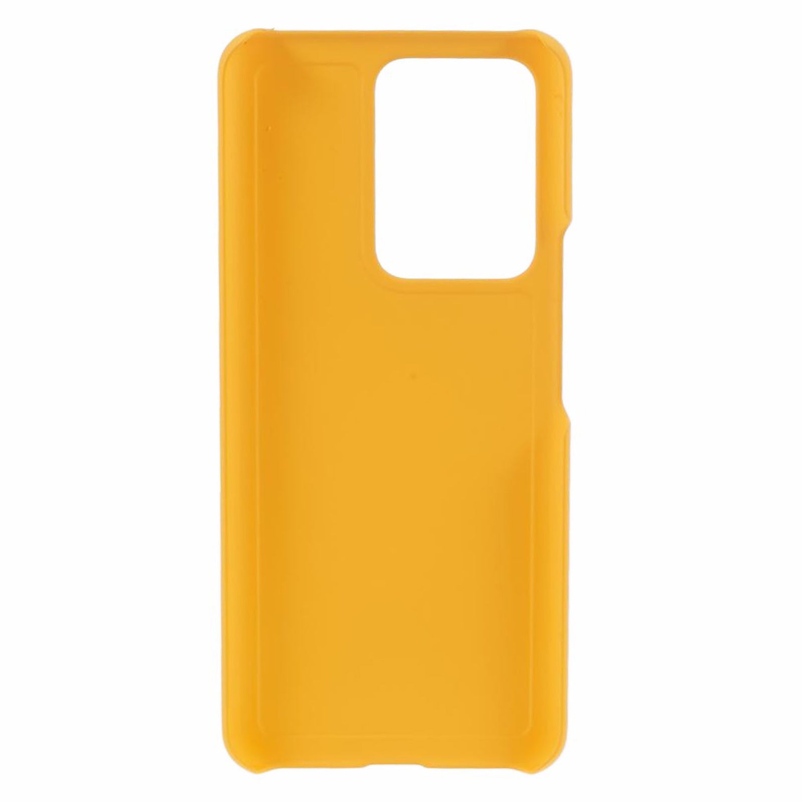 For Honor 100 5G Hard PC Case Shockproof Rubberized Phone Back Cover - Yellow