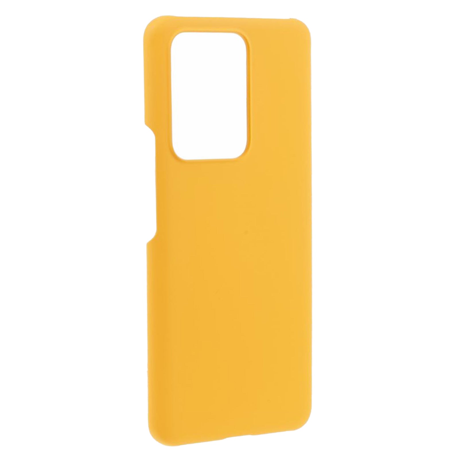 For Honor 100 5G Hard PC Case Shockproof Rubberized Phone Back Cover - Yellow