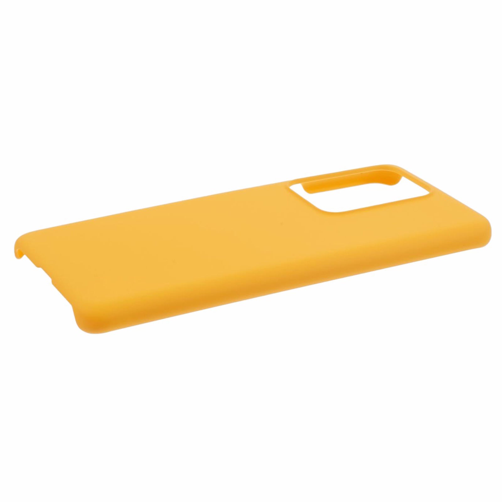 For Honor 100 5G Hard PC Case Shockproof Rubberized Phone Back Cover - Yellow