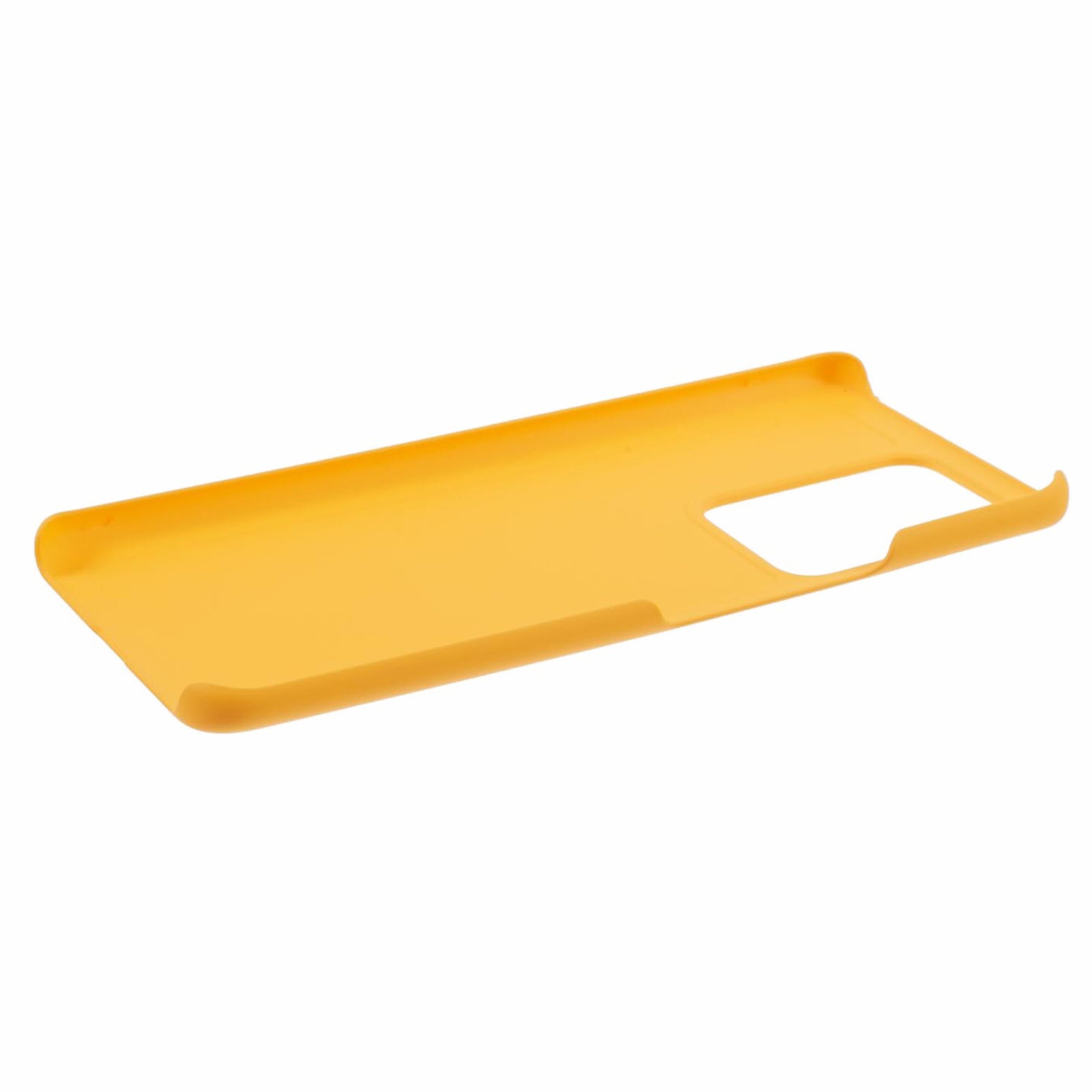 For Honor 100 5G Hard PC Case Shockproof Rubberized Phone Back Cover - Yellow