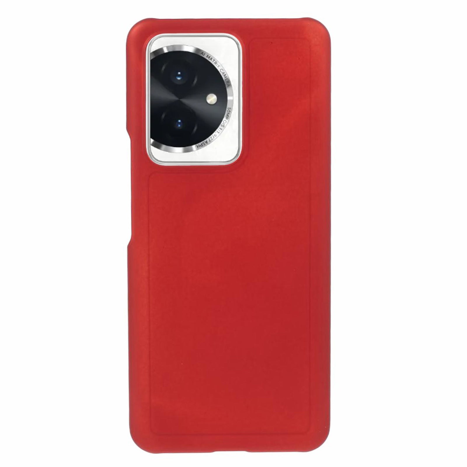 For Honor 100 5G Hard PC Case Shockproof Rubberized Phone Back Cover - Yellow