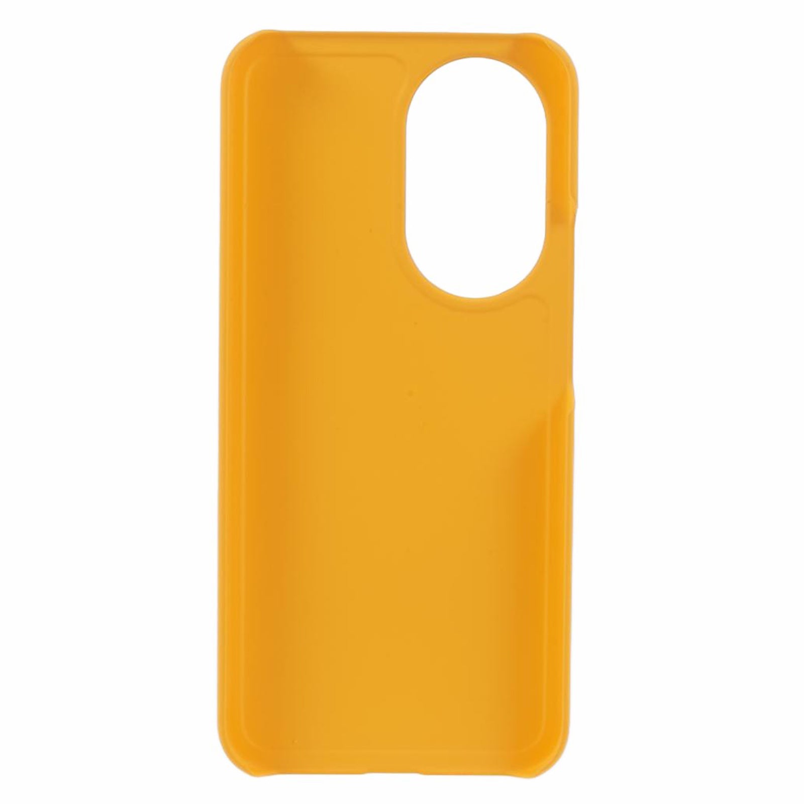For Huawei nova 12 5G Case Drop-proof Rubberized Hard PC Protective Cover - Yellow