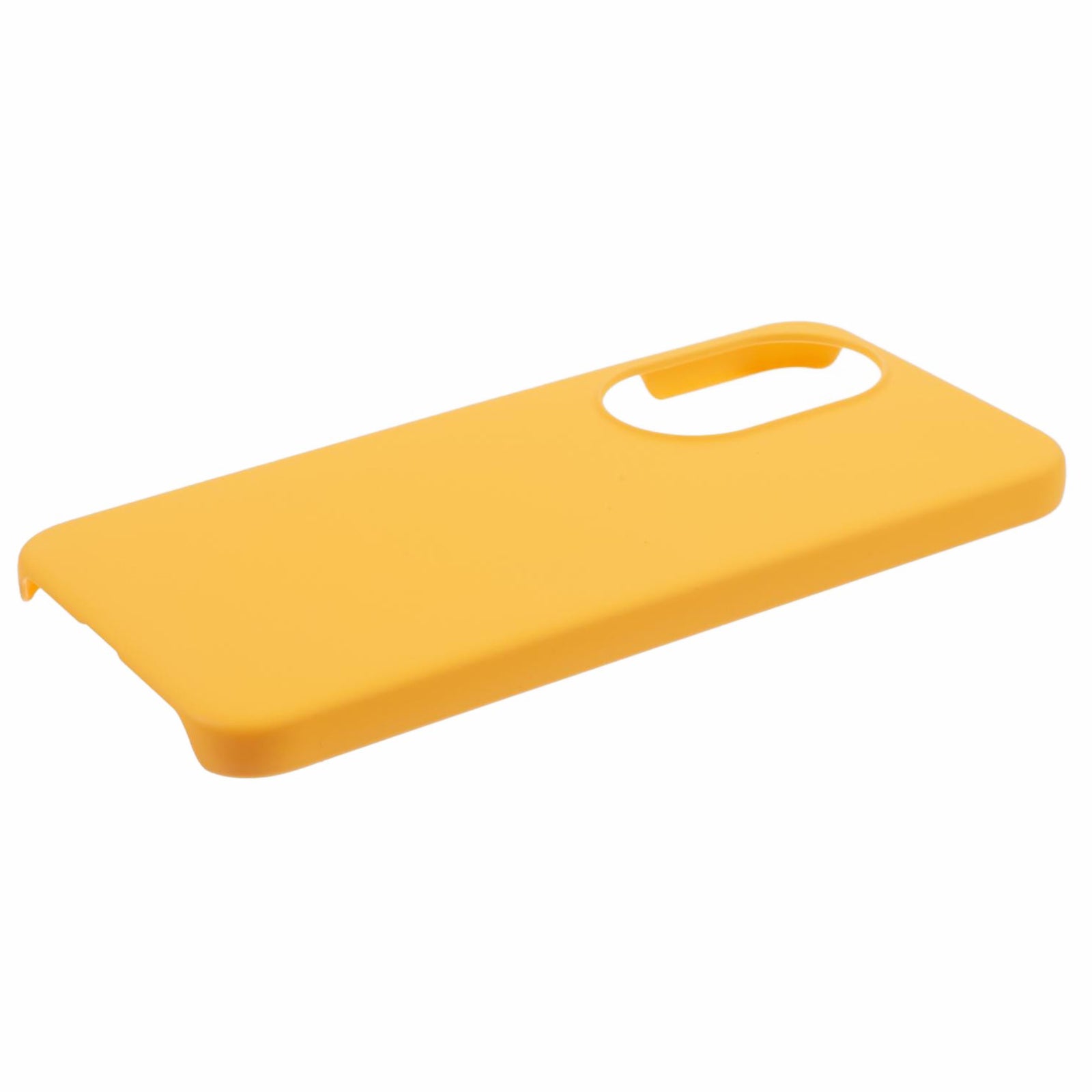For Huawei nova 12 5G Case Drop-proof Rubberized Hard PC Protective Cover - Yellow