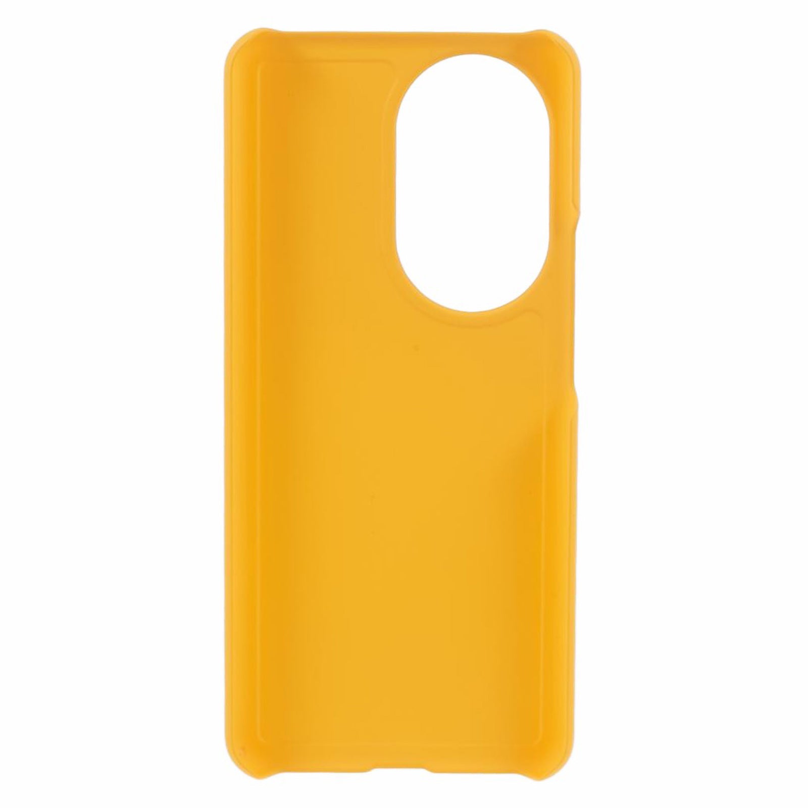 For Huawei nova 12 Pro 5G / nova 12 Ultra 5G Phone Case Drop-resistant PC Rubberized Back Shell - Yellow