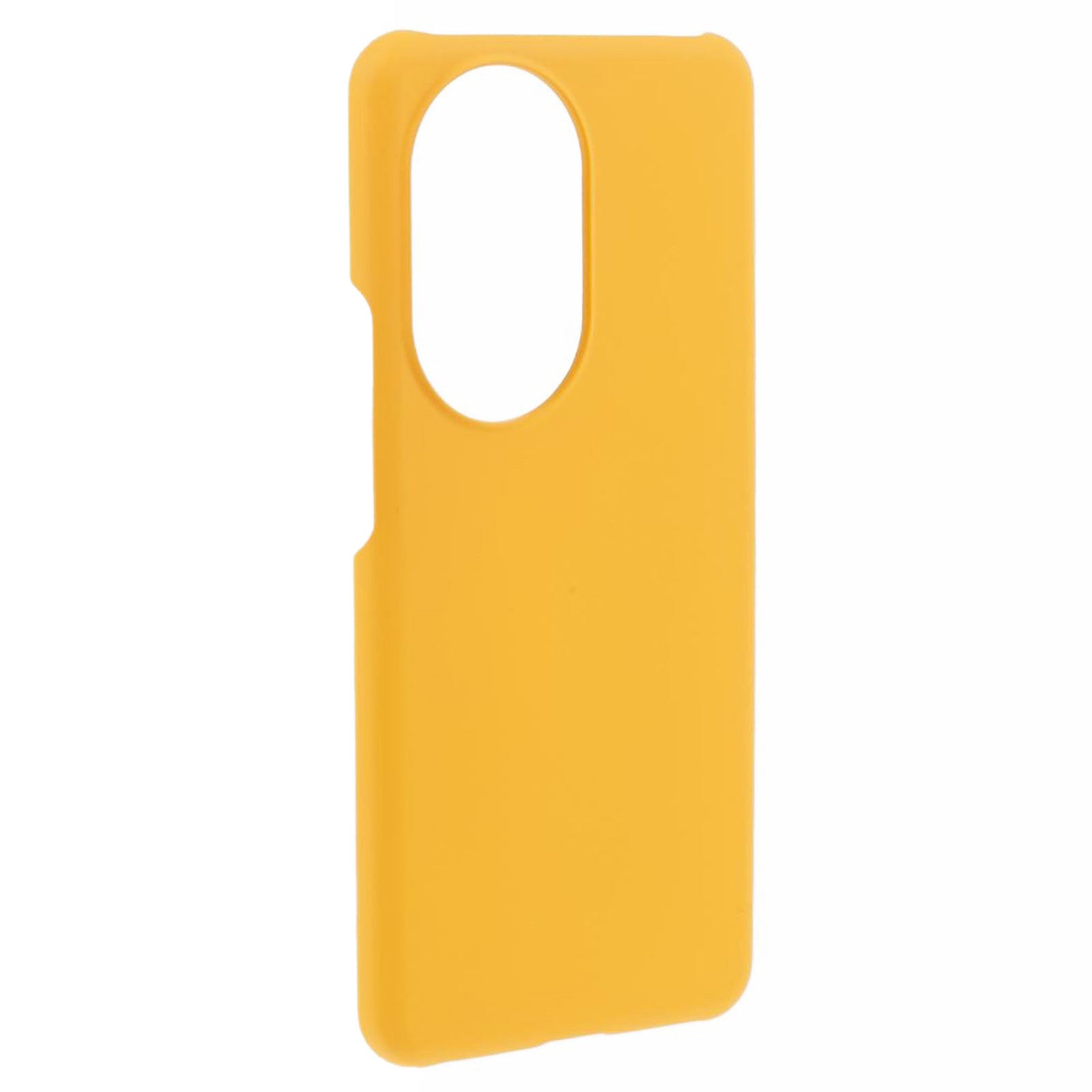 For Huawei nova 12 Pro 5G / nova 12 Ultra 5G Phone Case Drop-resistant PC Rubberized Back Shell - Yellow