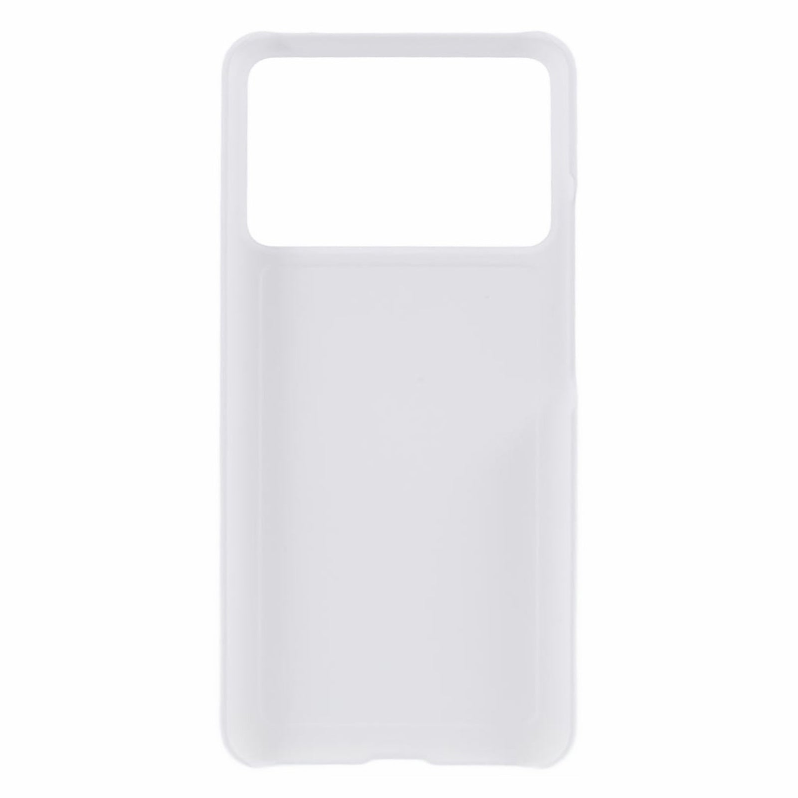 For Xiaomi Redmi K70 Pro 5G / K70 5G Hard PC Phone Case Hard Rubberized Phone Cover - White
