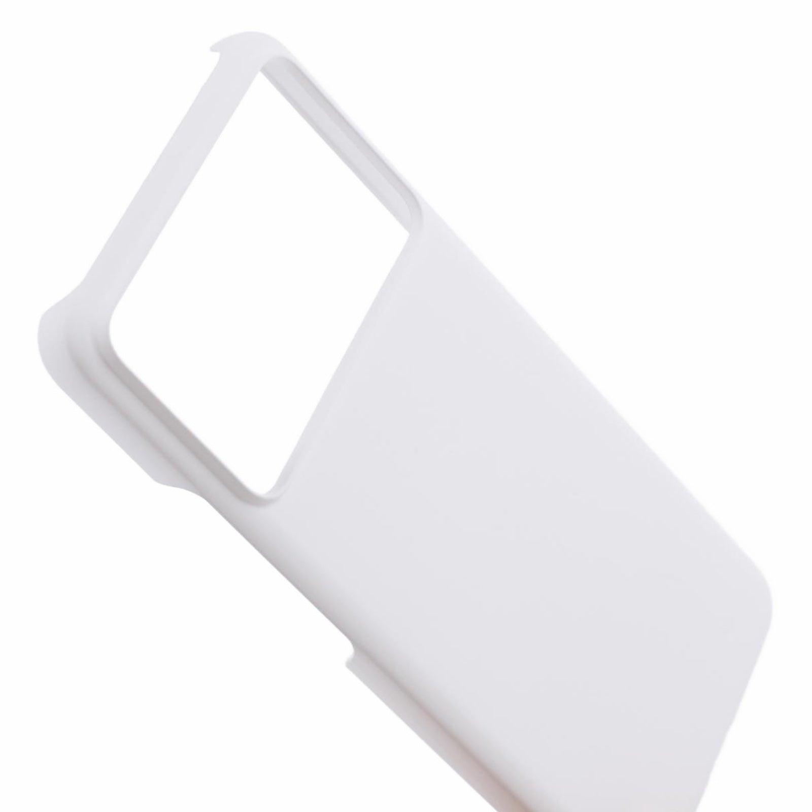 For Xiaomi Redmi K70 Pro 5G / K70 5G Hard PC Phone Case Hard Rubberized Phone Cover - White