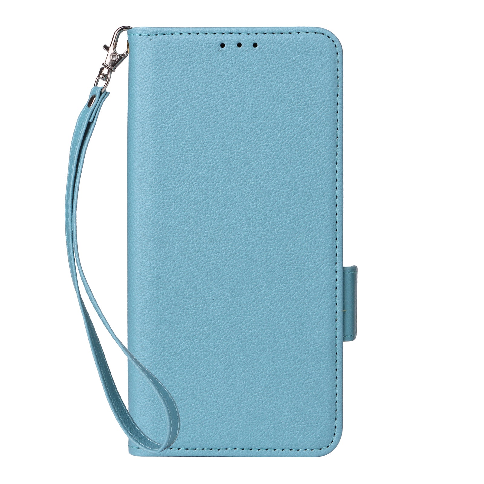 For ZTE nubia Red Magic 9 Pro 5G / 9 Pro+ 5G Phone Folio Case Litchi Texture Wallet Cover - Baby Blue