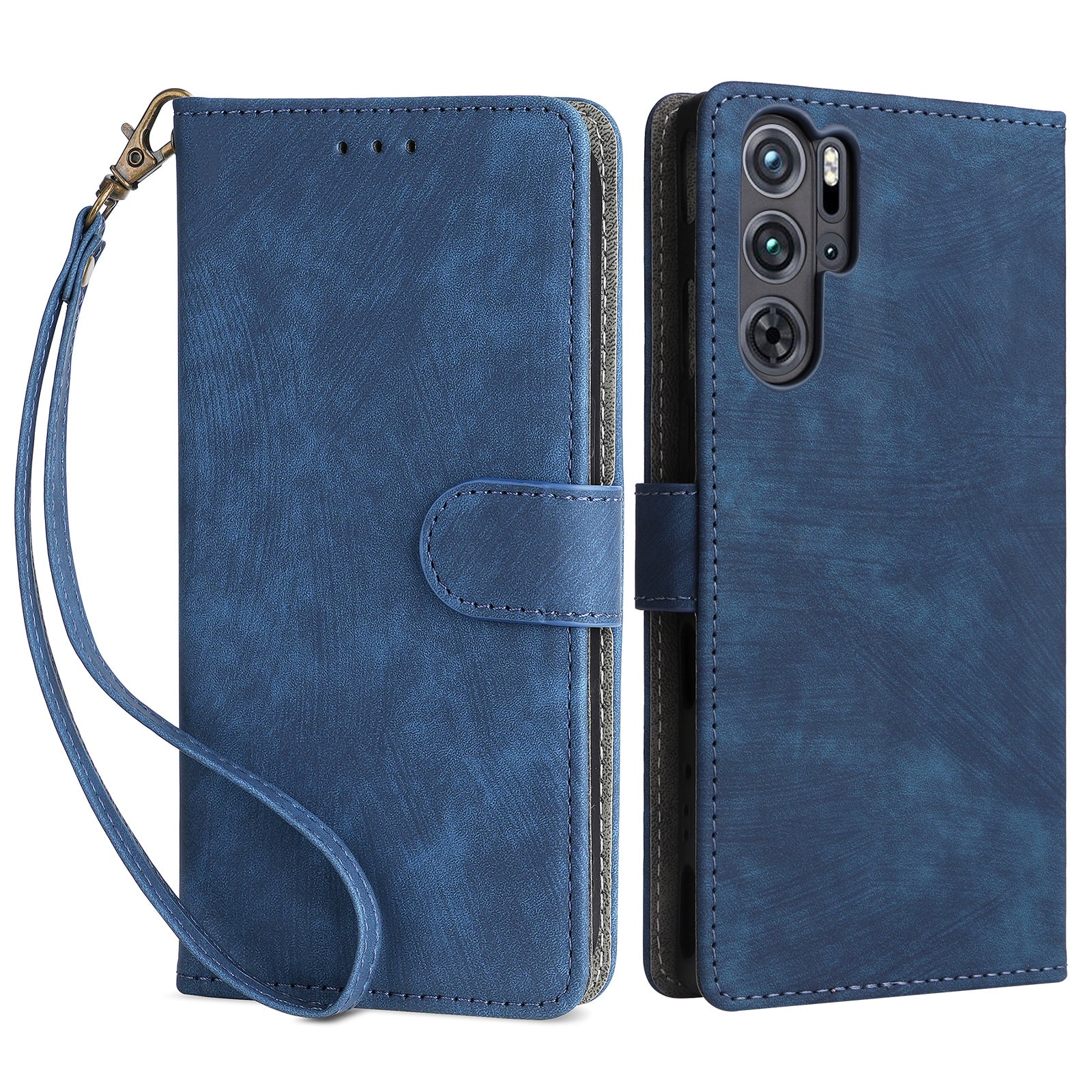 For ZTE nubia Red Magic 9 Pro 5G  /  9 Pro+ 5G Case Leather RFID Blocking Phone Cover - Brown