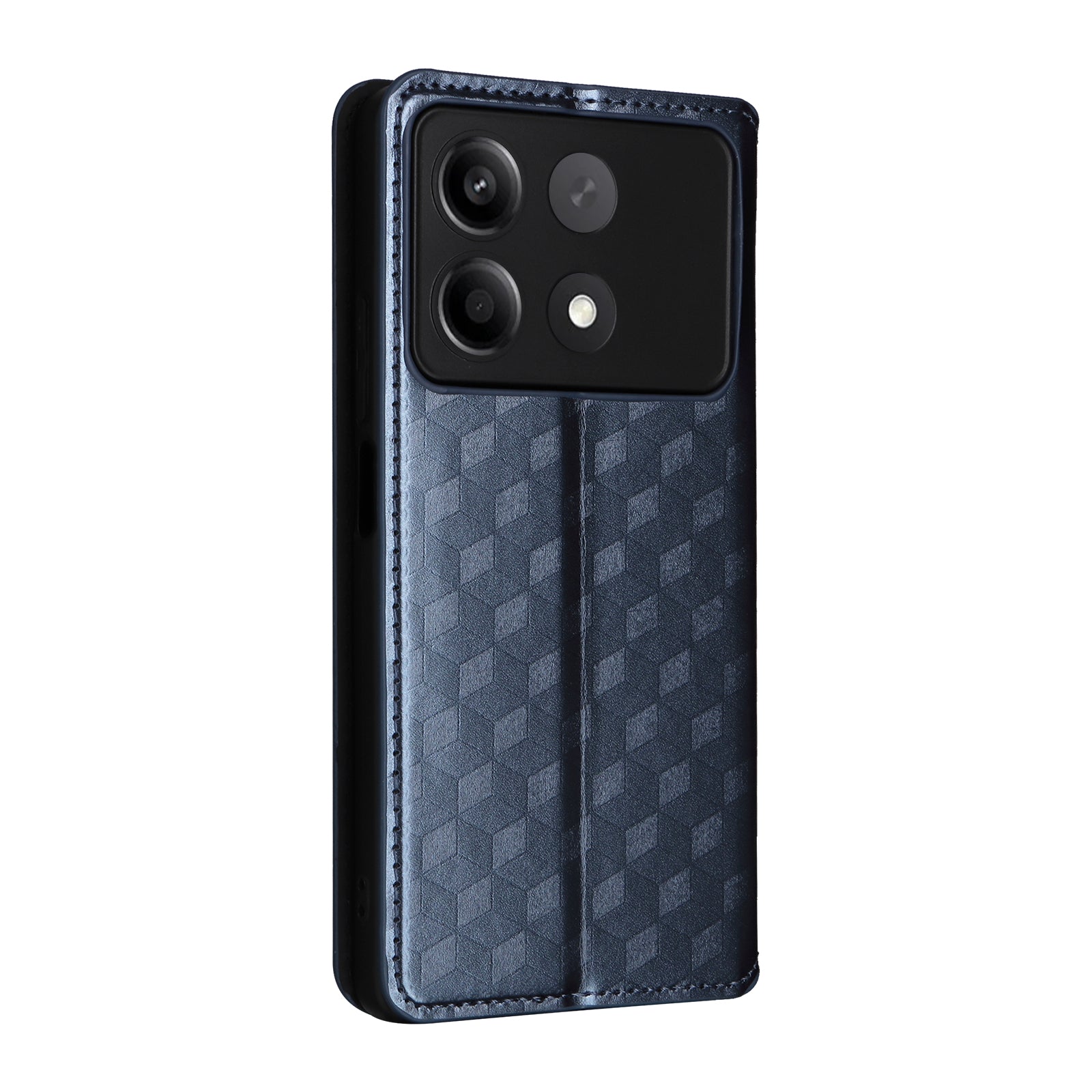 For Xiaomi Redmi Note 13R Pro 5G / Poco X6 Neo 5G Cell Phone Case Stand Anti-Scratch Mobile Phone Cover - Blue